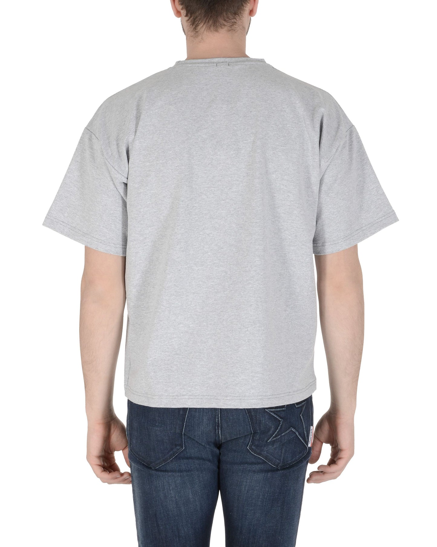 19V69 Italia Mens T-Shirt Light Grey AZIR LIGHT GREY