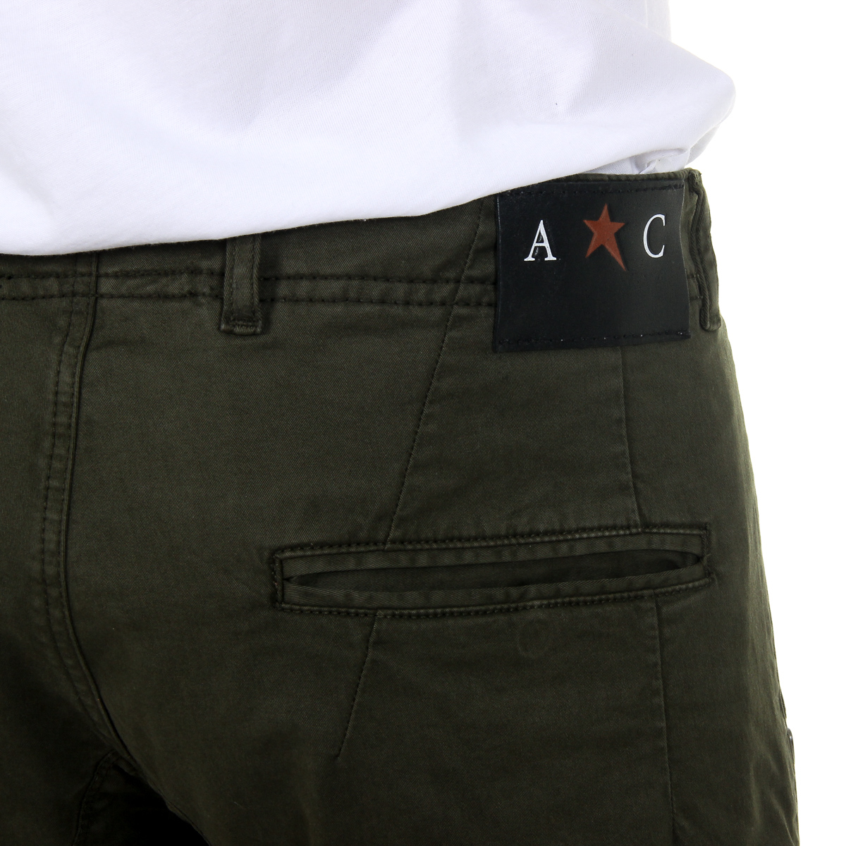 Andrew Charles Mens Shorts Green JAKO