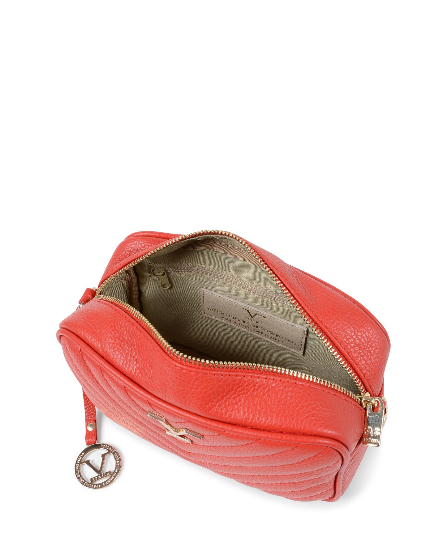 V Italia Womens Camera Bag Red V101 52 DOLLARO ROSSO