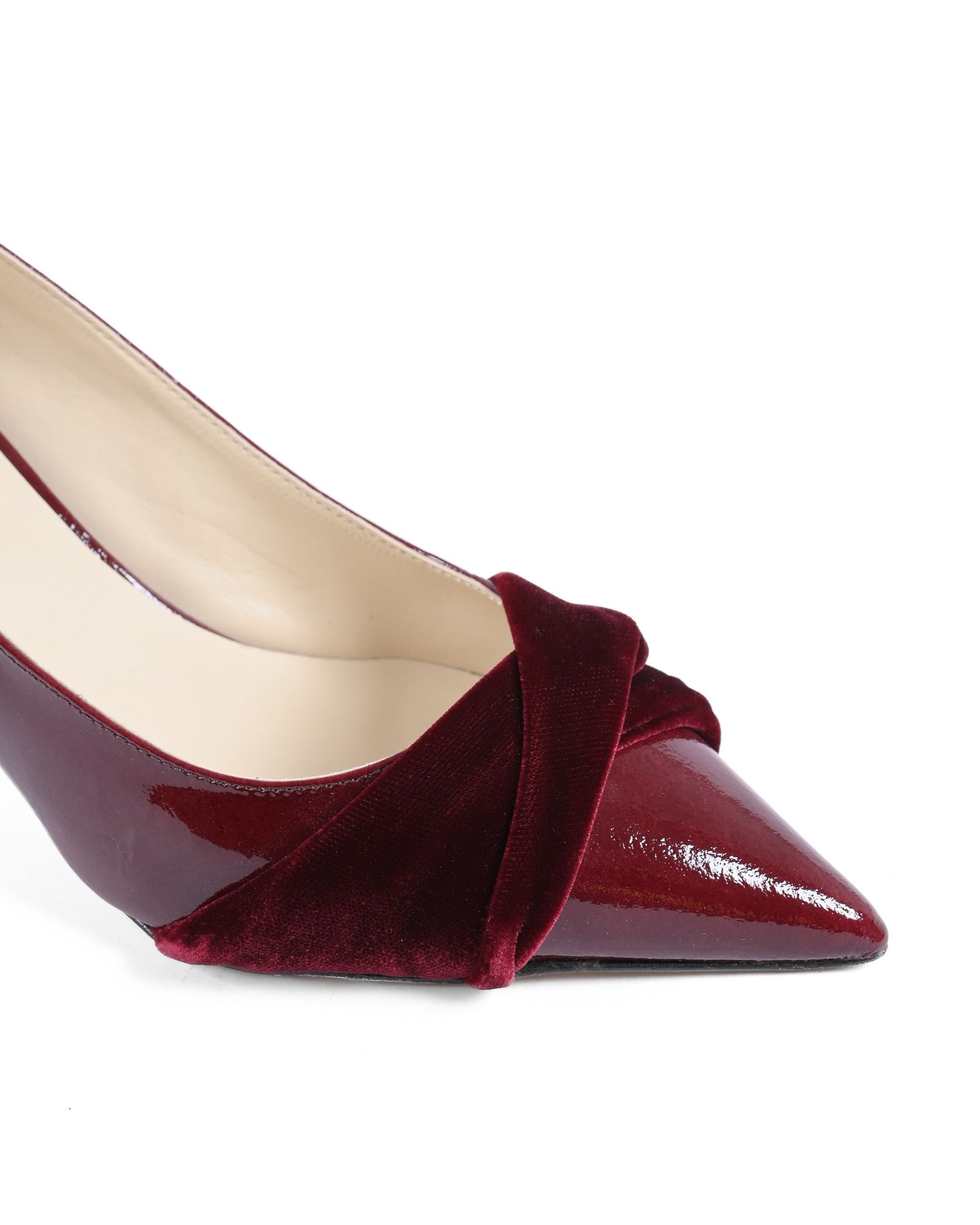19V69 Italia Womens Pump Bordeaux INES65 CHERRY BOW
