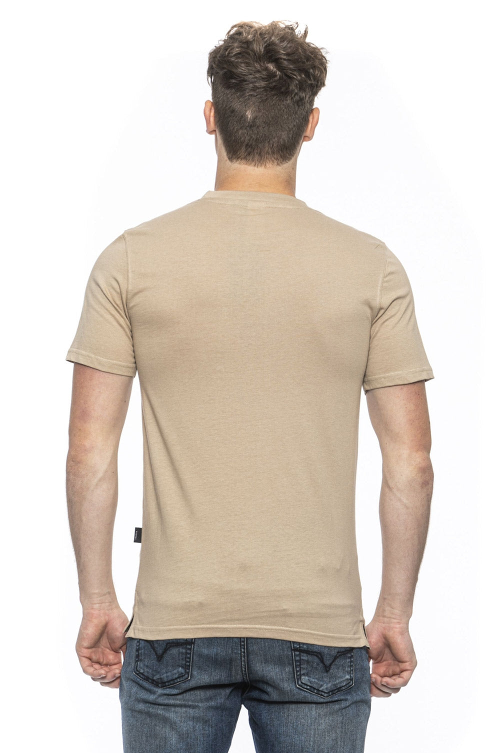 19V69 Italia Mens T-Shirt Beige IVAN BEIGE
