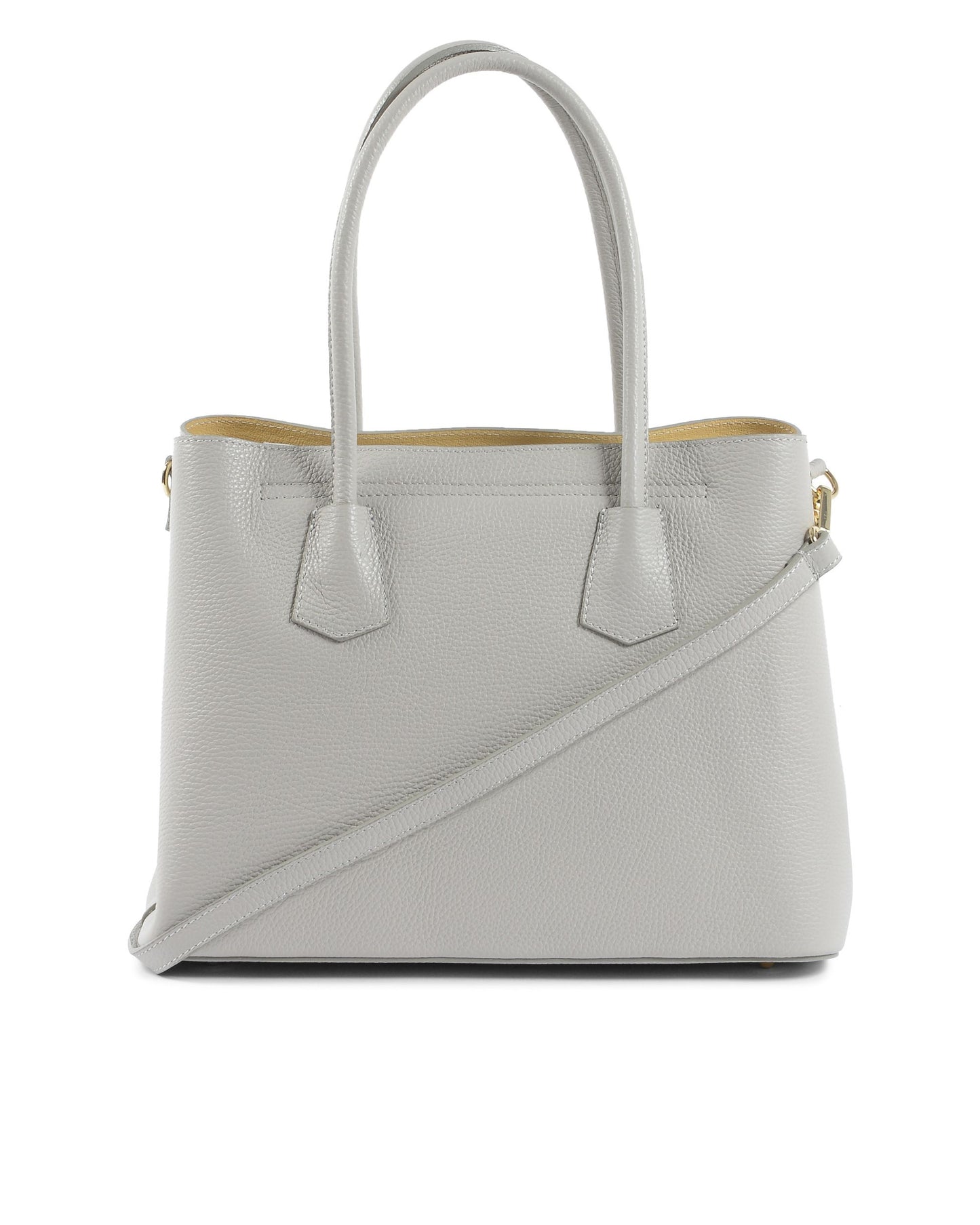 V Italia Womens Handbag Grey 10510 DOLLARO GRIGIO PERLA