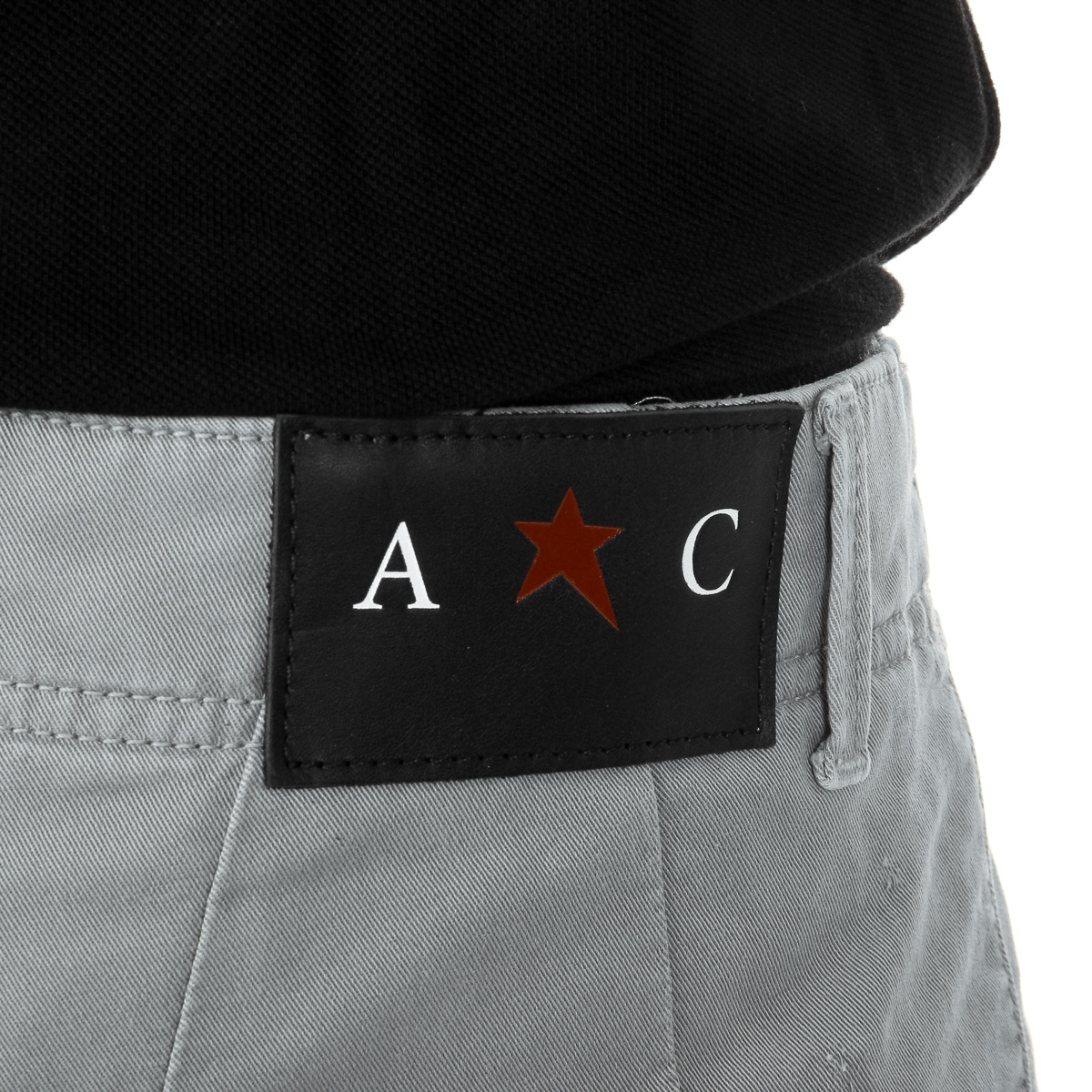 Andrew Charles Mens Shorts Light Grey JAKO