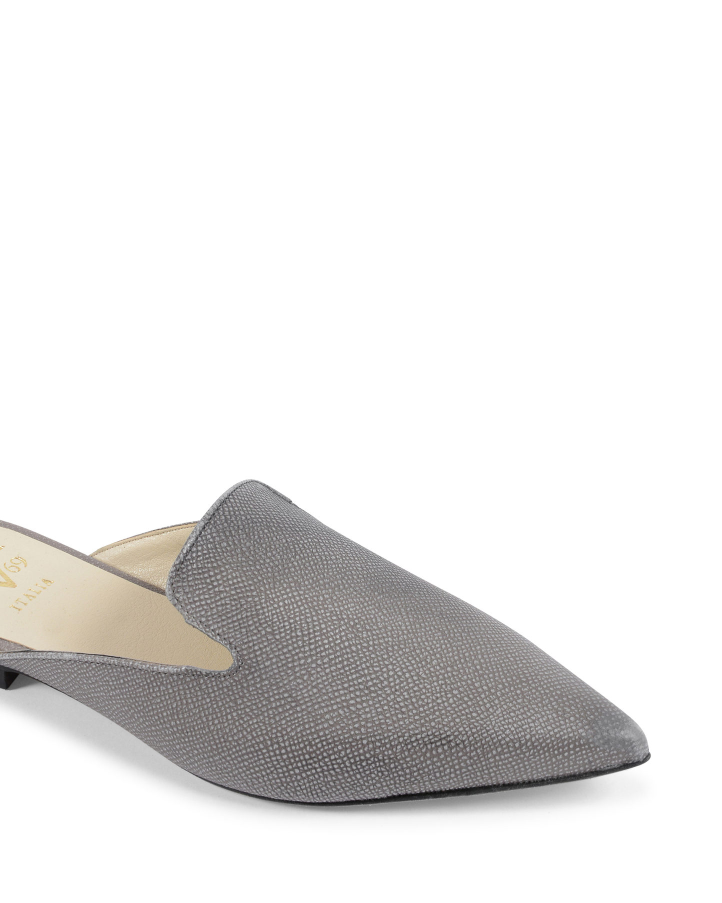 19V69 Italia Womens Slide Grey SABOT DAMITA METEORA PERLA