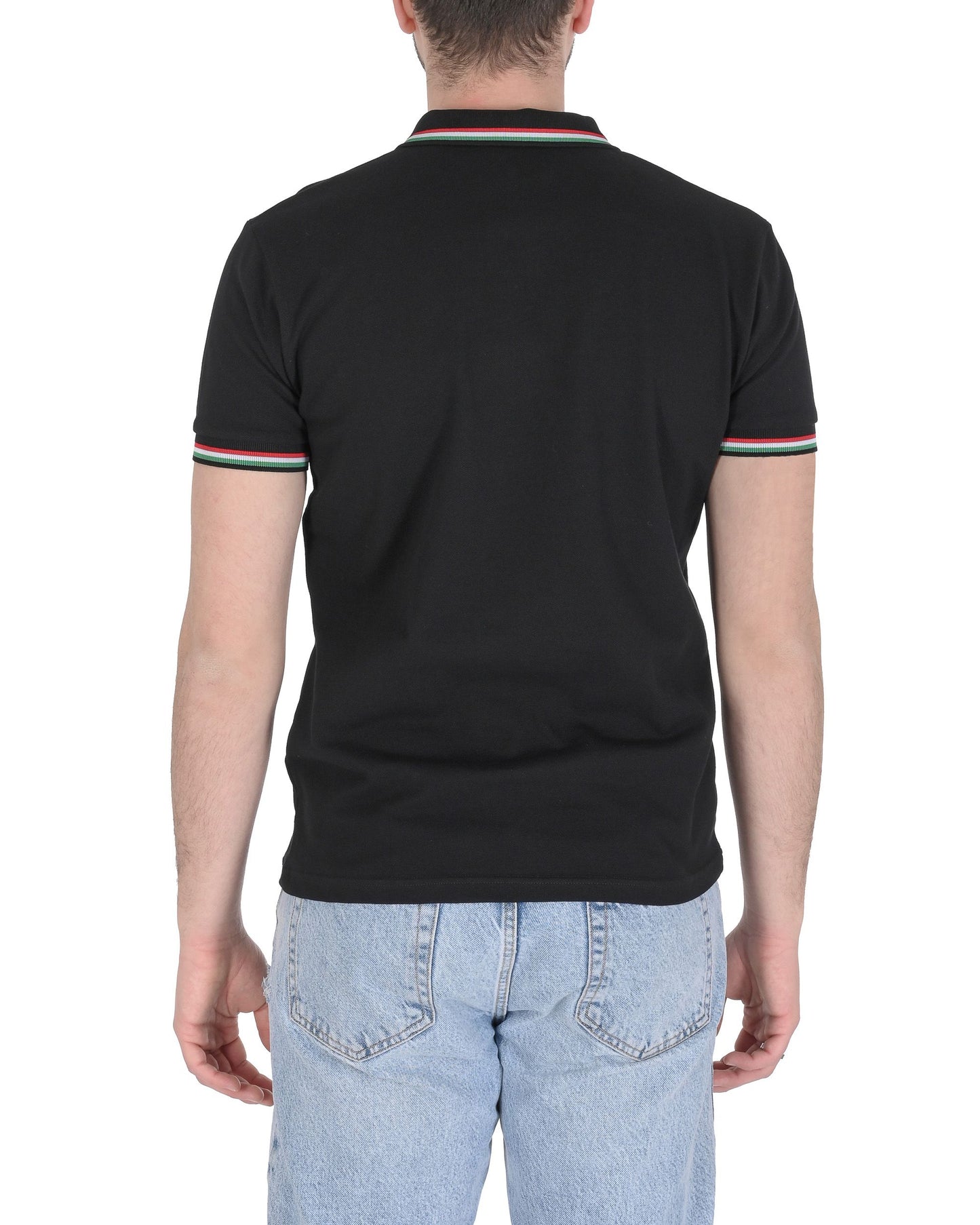 19V69 Italia Mens Polo OLAF BLACK