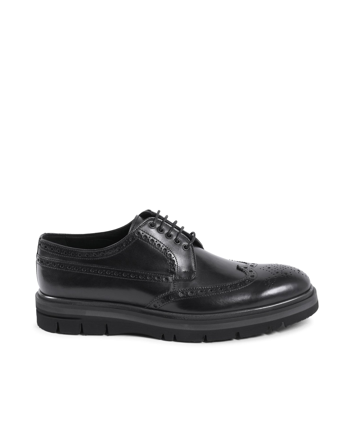 Dee Ocleppo Mens Brogue Shoes EB138 VITELLO NERO