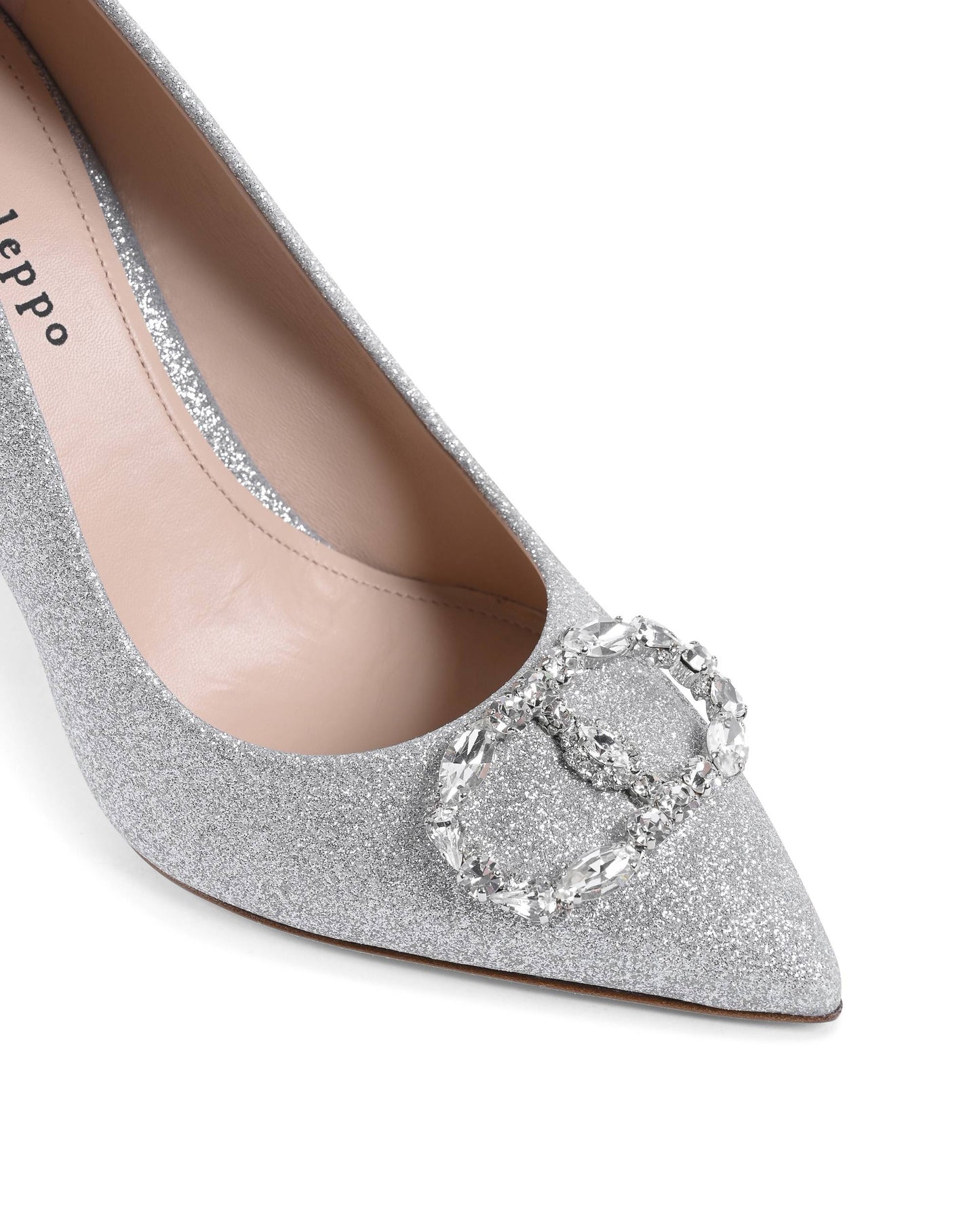 Cindarella Pump - Bright Silver