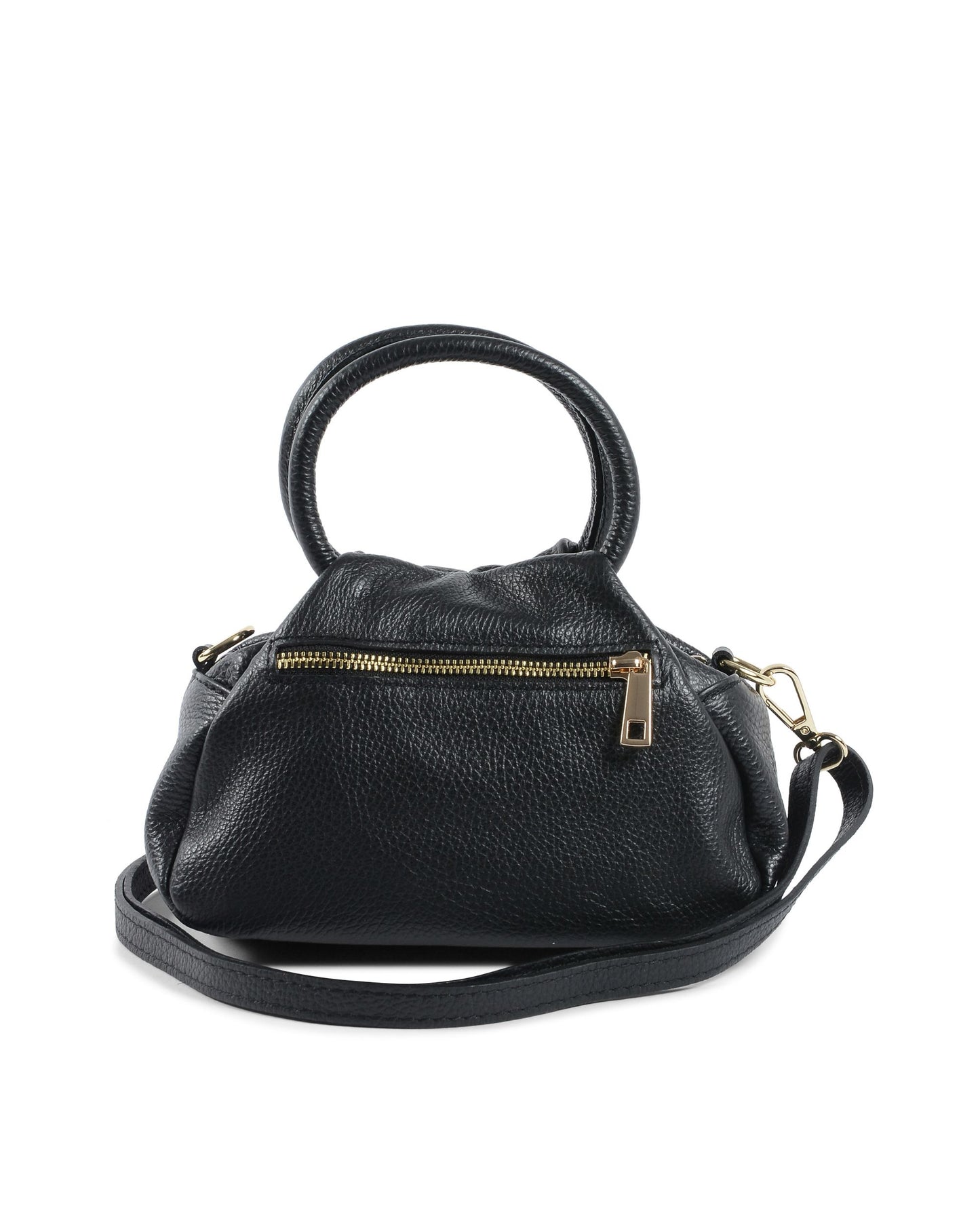 V Italia Womens Mini Bag Black 10311 DOLLARO NERO