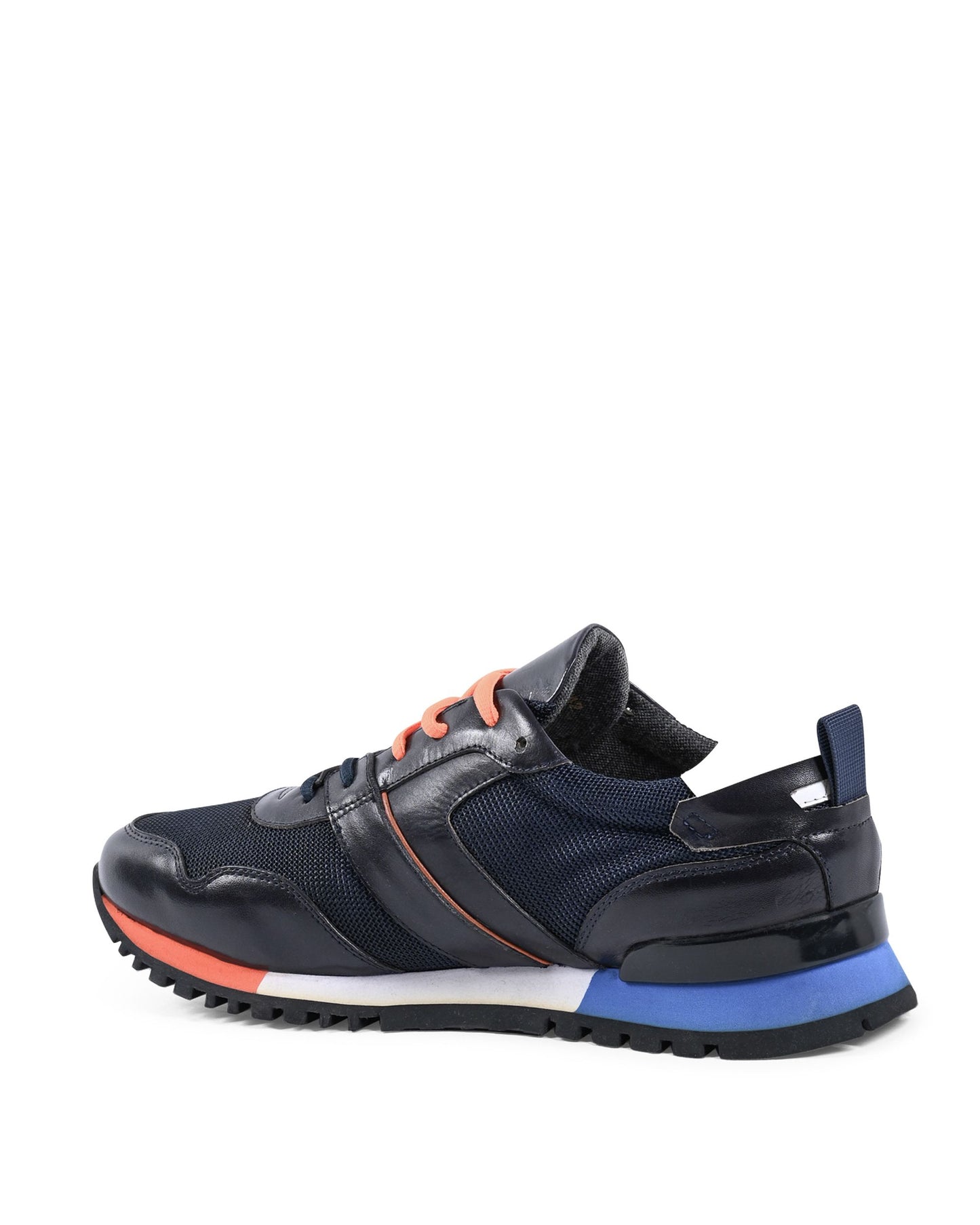 19V69 Italia Mens Sneaker Navy Blue YO D392-2 NAVY
