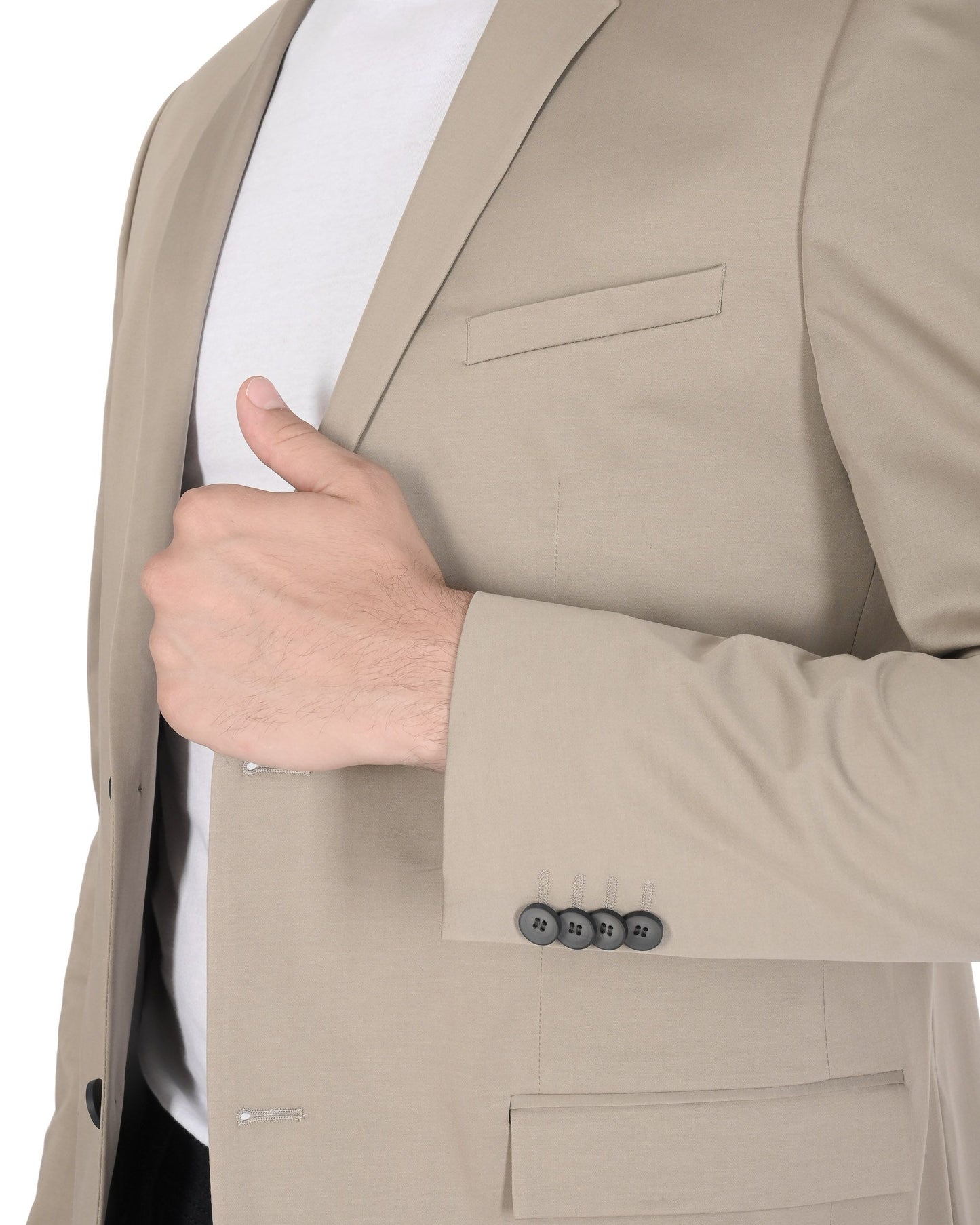 Calvin Klein Mens Blazer Silver K1IK101176784