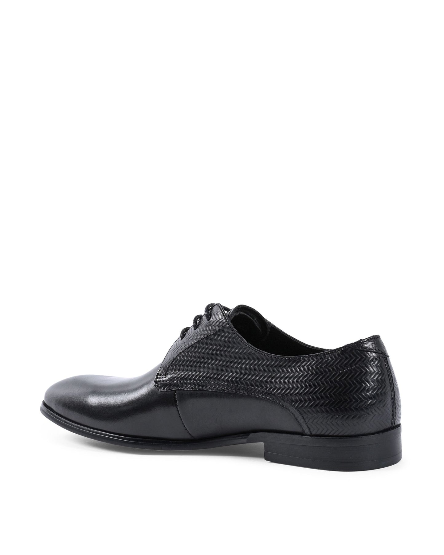 19V69 Italia Mens Lace Up Shoes Black YO 722-1-37 A BLACK