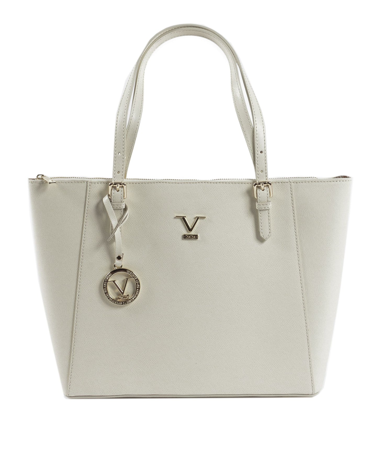 V Italia Womens Handbag V09-G PALMELLATO CREMA