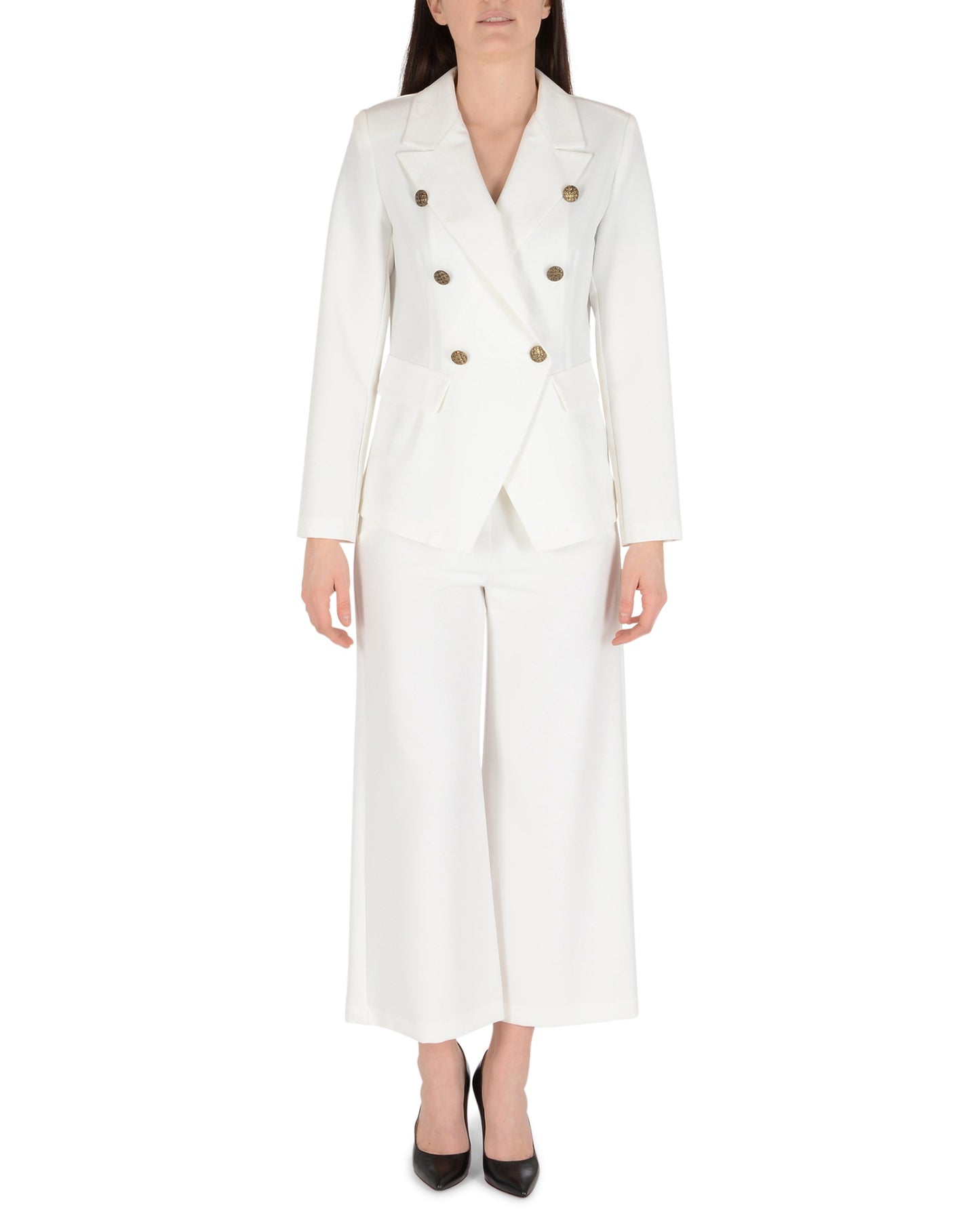 19V69 Italia Woman Jacket White GIACCA MARA BIANCO