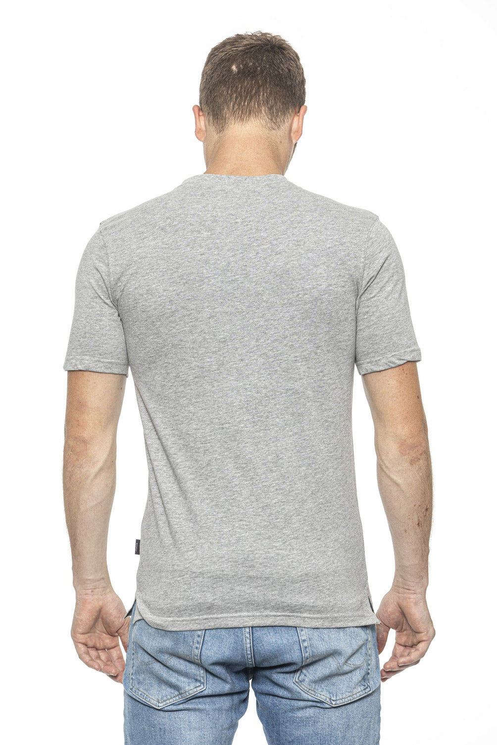 19V69 Italia Mens T-Shirt Grey IVAN GREY