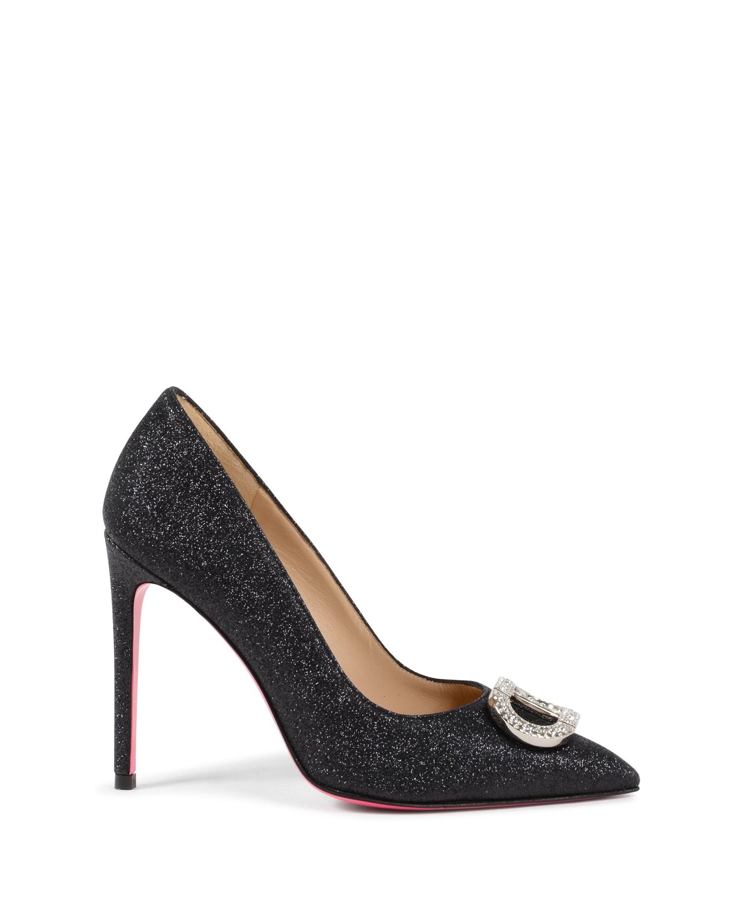 Cindarella Pump Bright Black