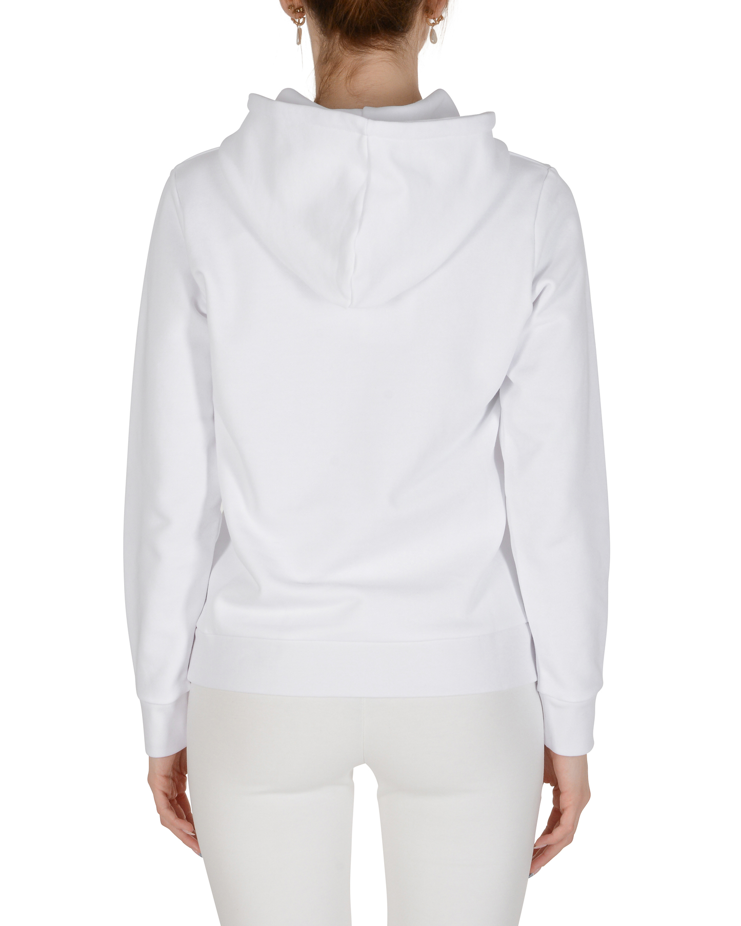 19V69 Italia Womens Hoodie White ZEBIE WHITE