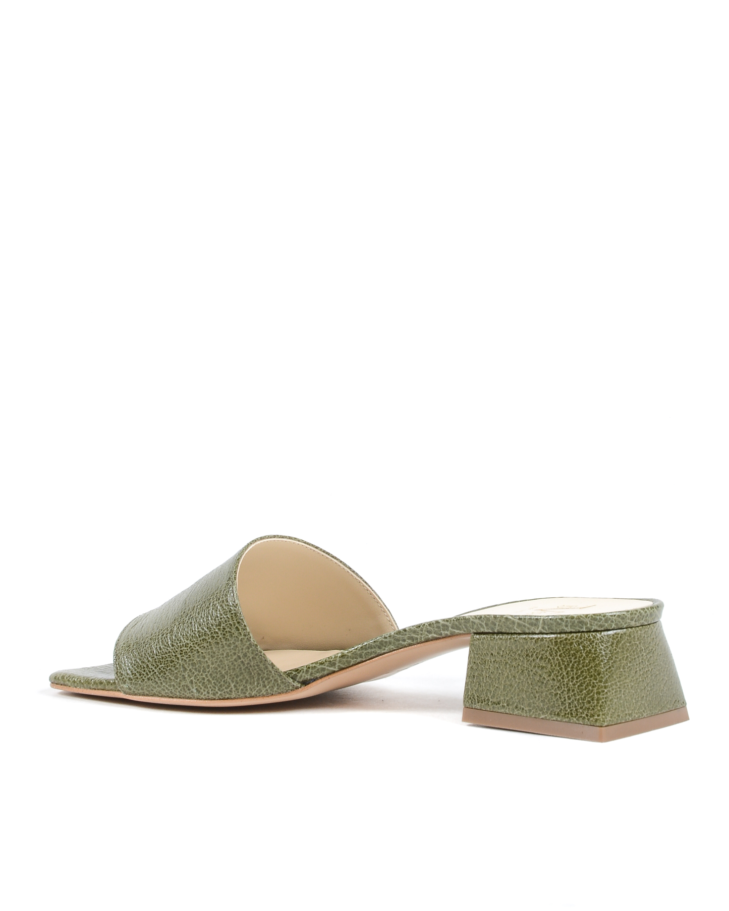19V69 Italia Womens Sandal Green 4909 CALF VERDE FOGLIA