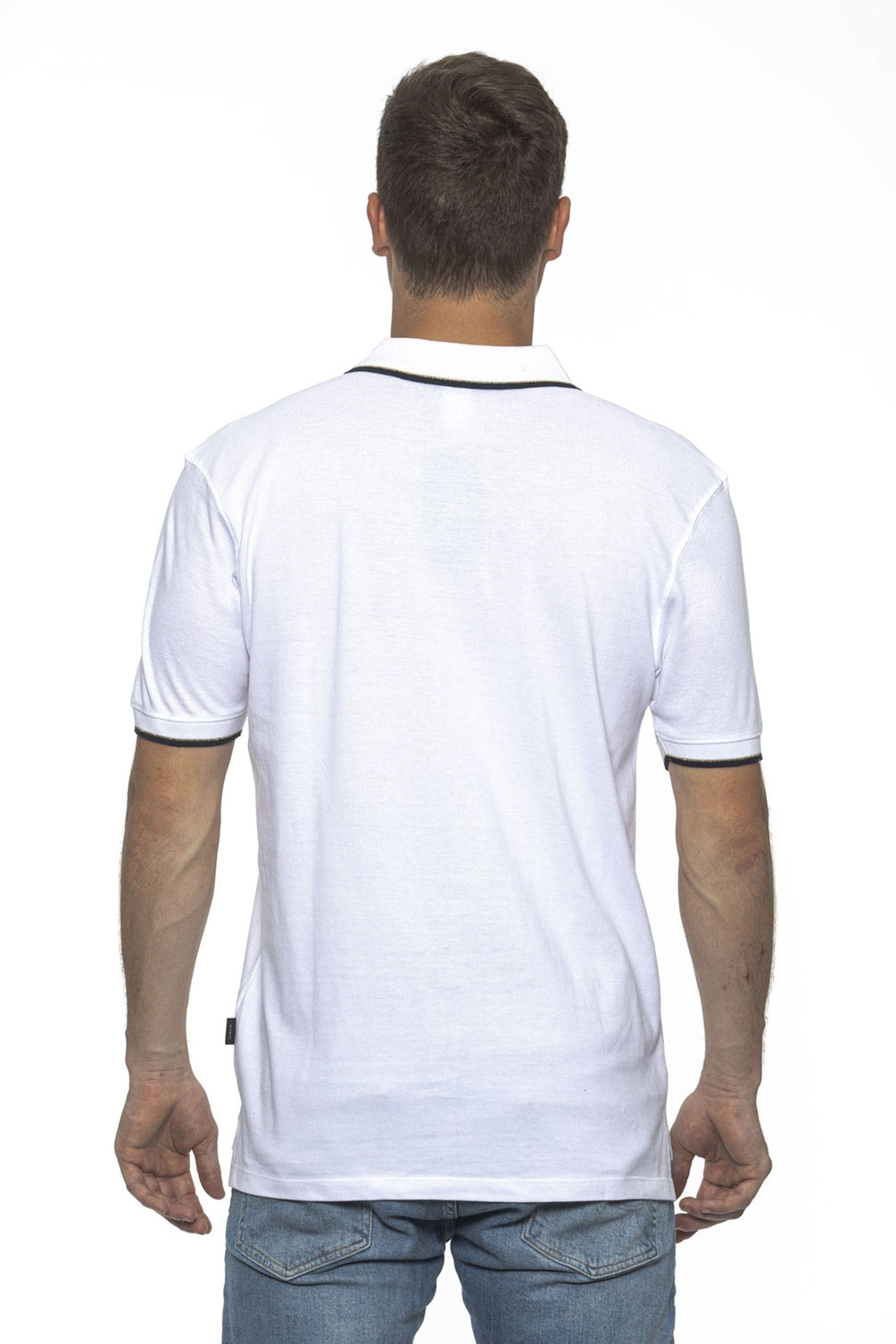 19V69 Italia Mens Polo White COSTINA WHITE