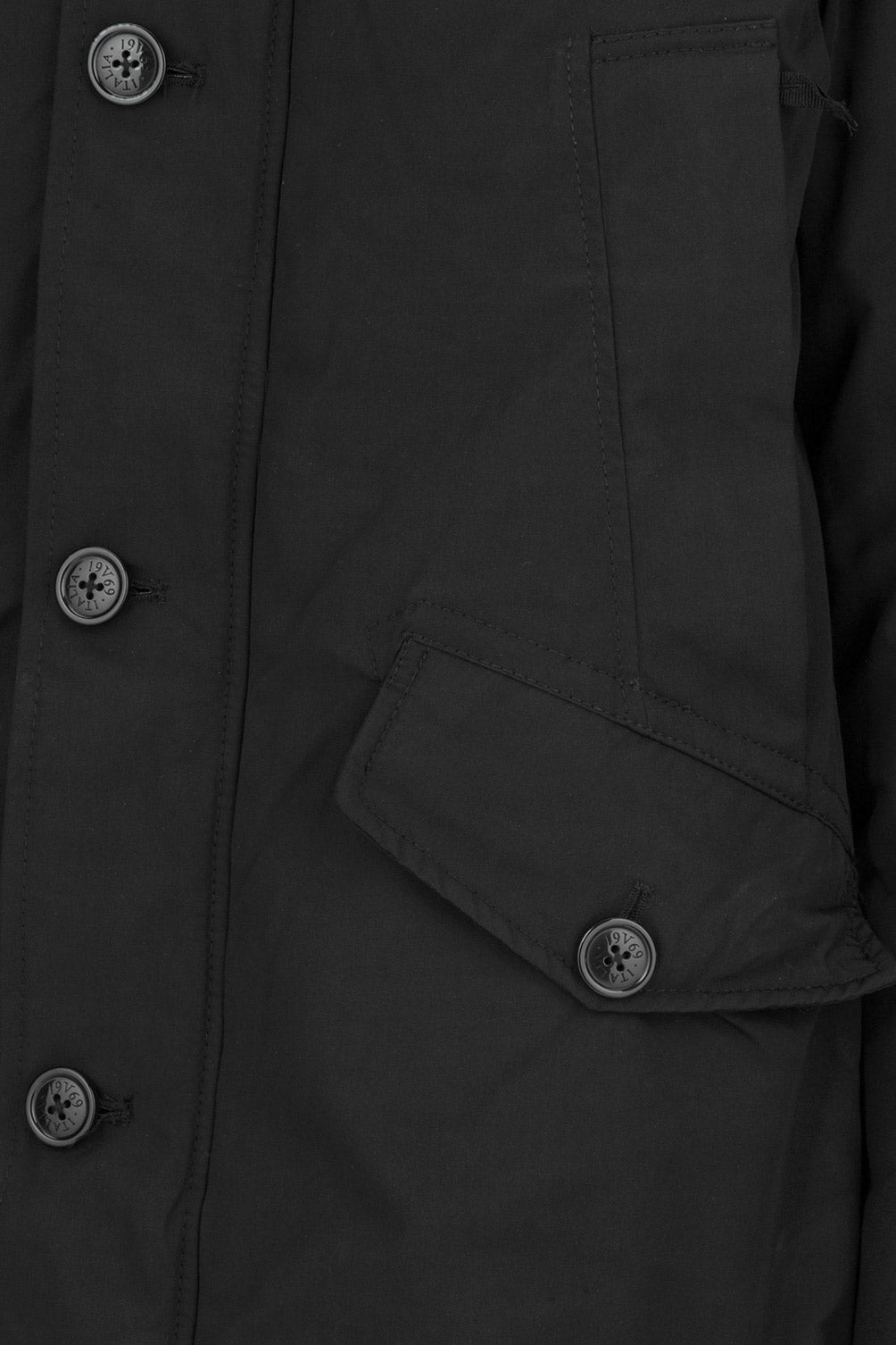 19V69 Italia Mens Jacket Black FABRIZIO BLACK