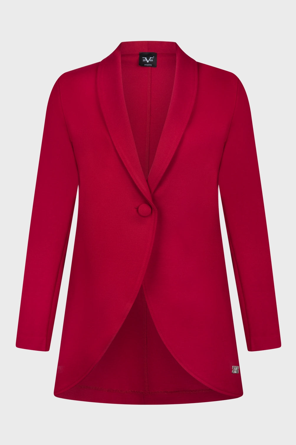 19V69 Italia Womens Blazer Bordeaux MONO BORDEAUX