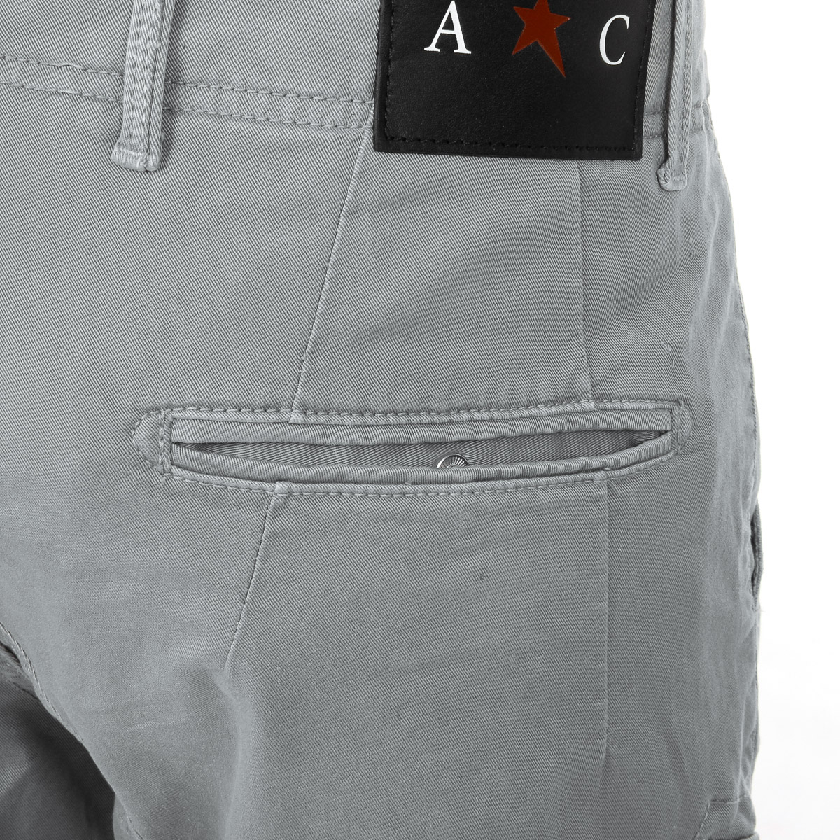 Andrew Charles Mens Shorts Light Grey JAKO