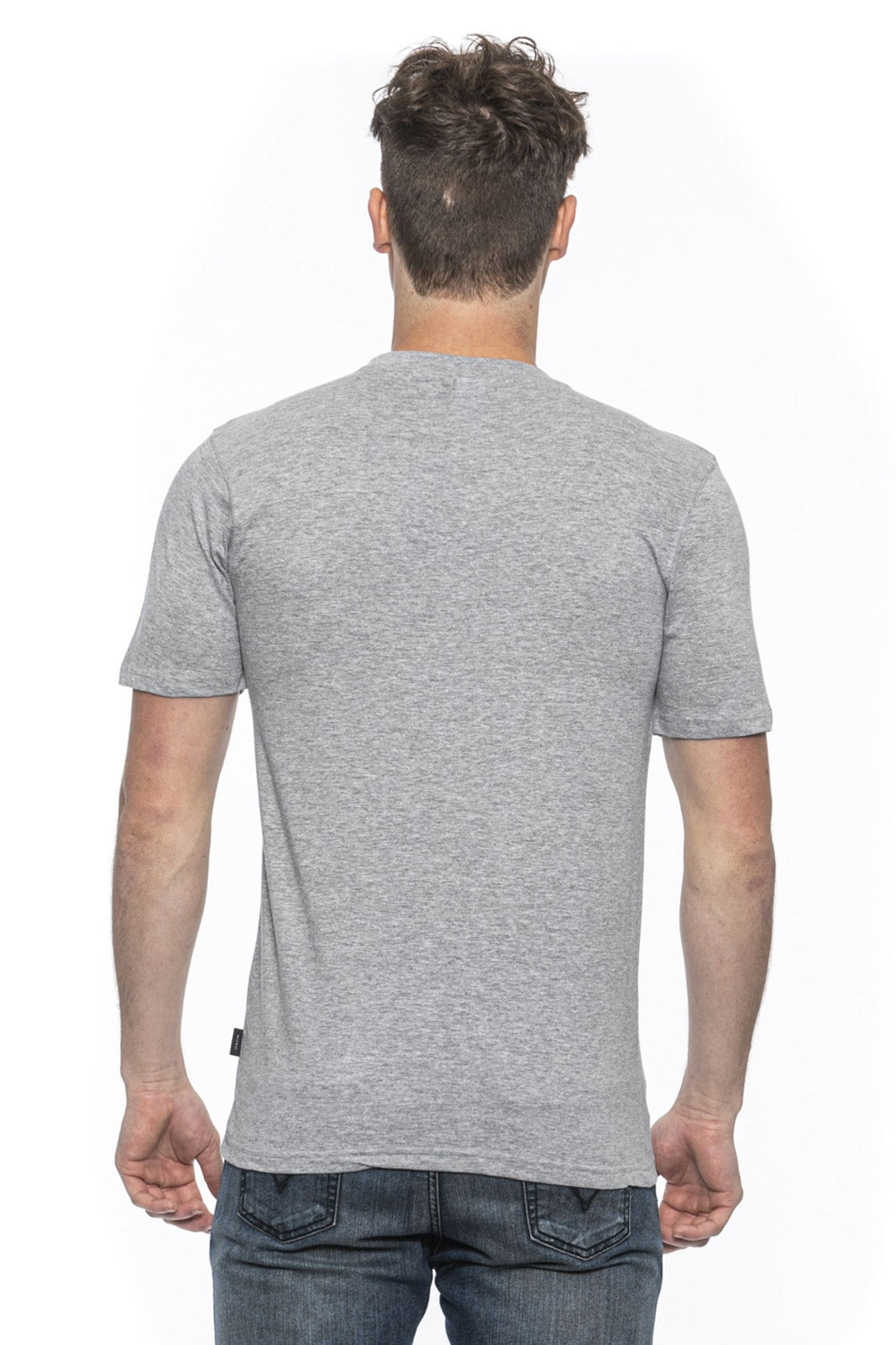 19V69 Italia Mens T-Shirt Grey RAYAN GREY