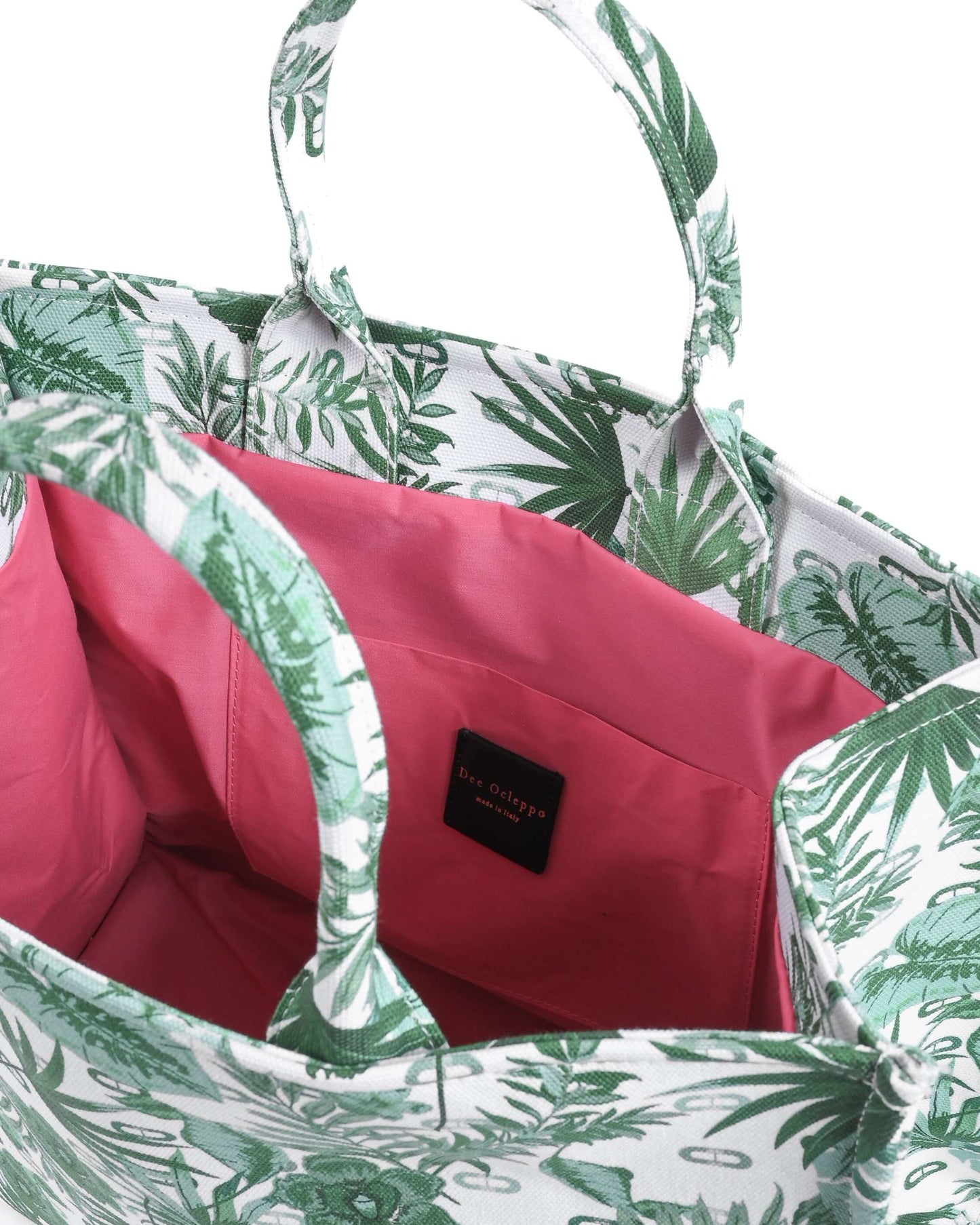 Dee Canvas Tote - Green