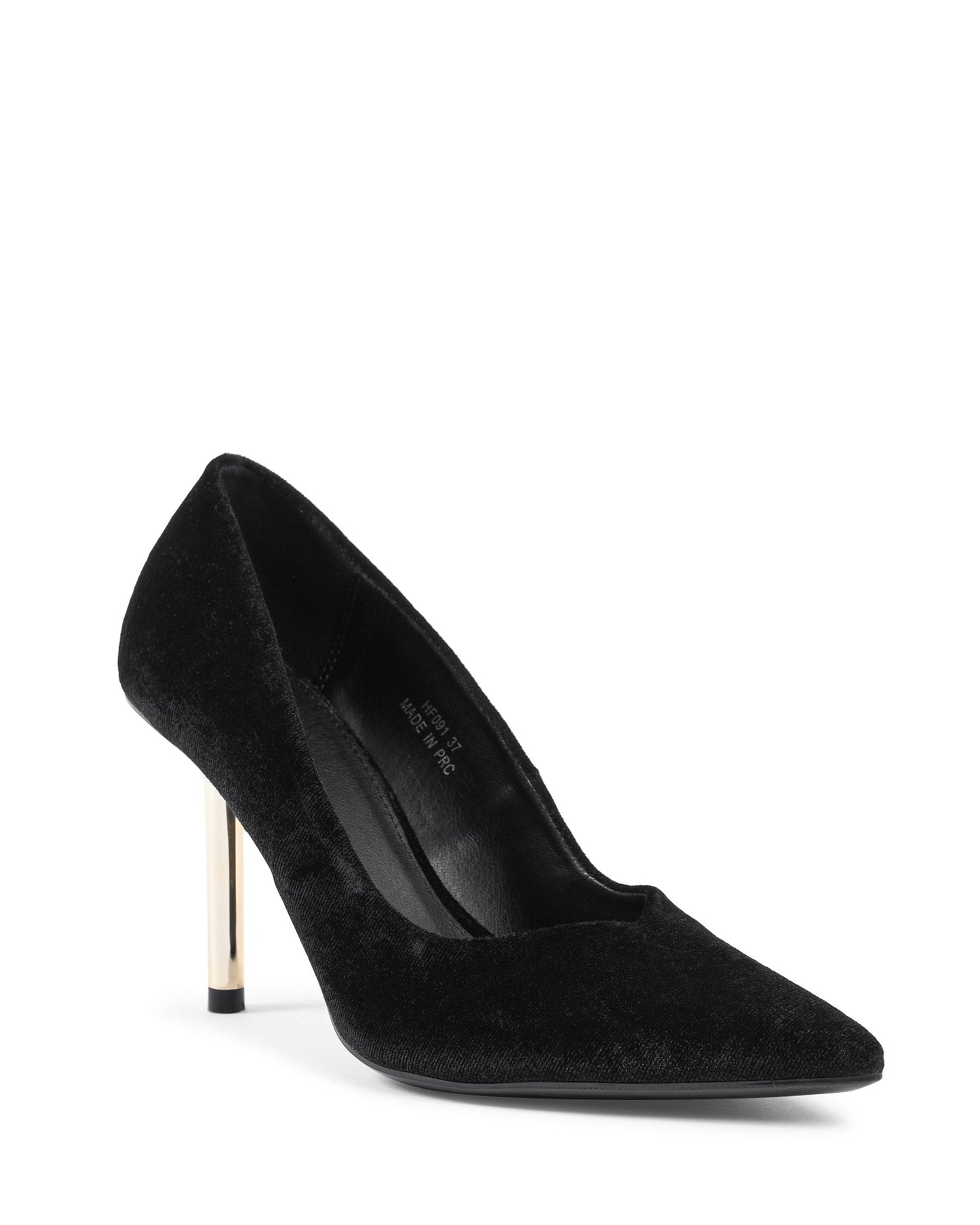 19V69 Italia Womens Pump Black HF091 NERO