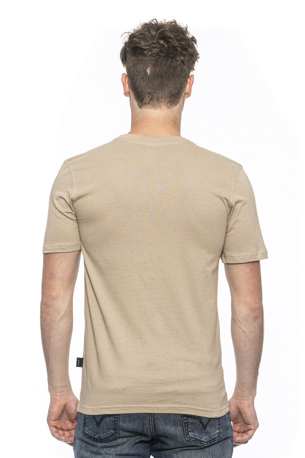 19V69 Italia Mens T-Shirt Beige TROY BEIGE