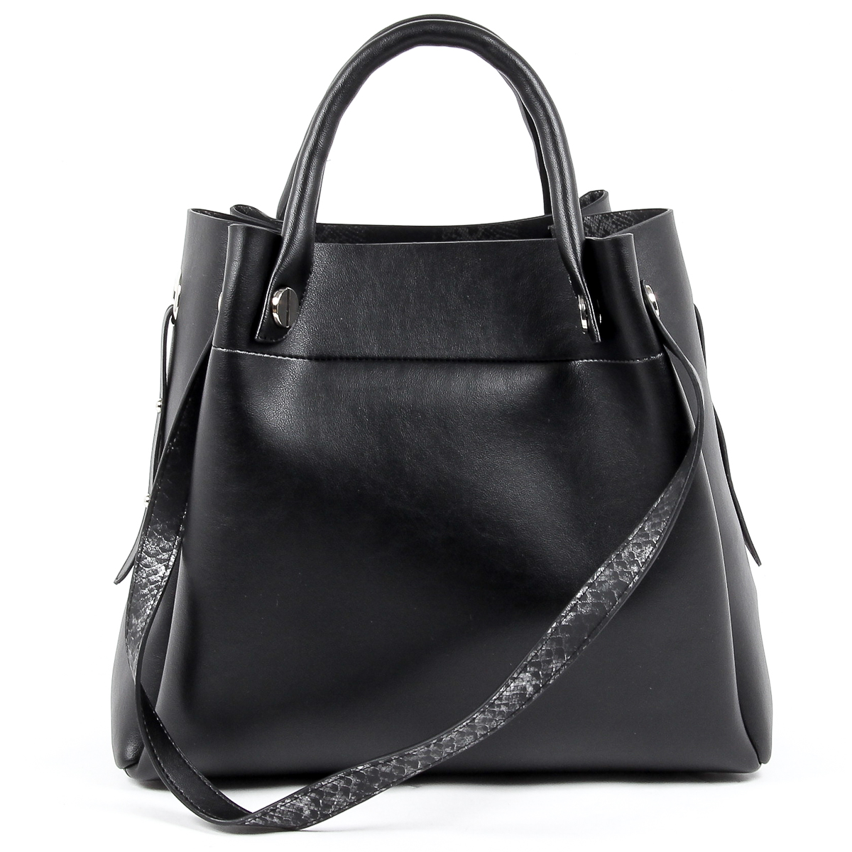 Andrew Charles Womens Handbag Black MARISSA