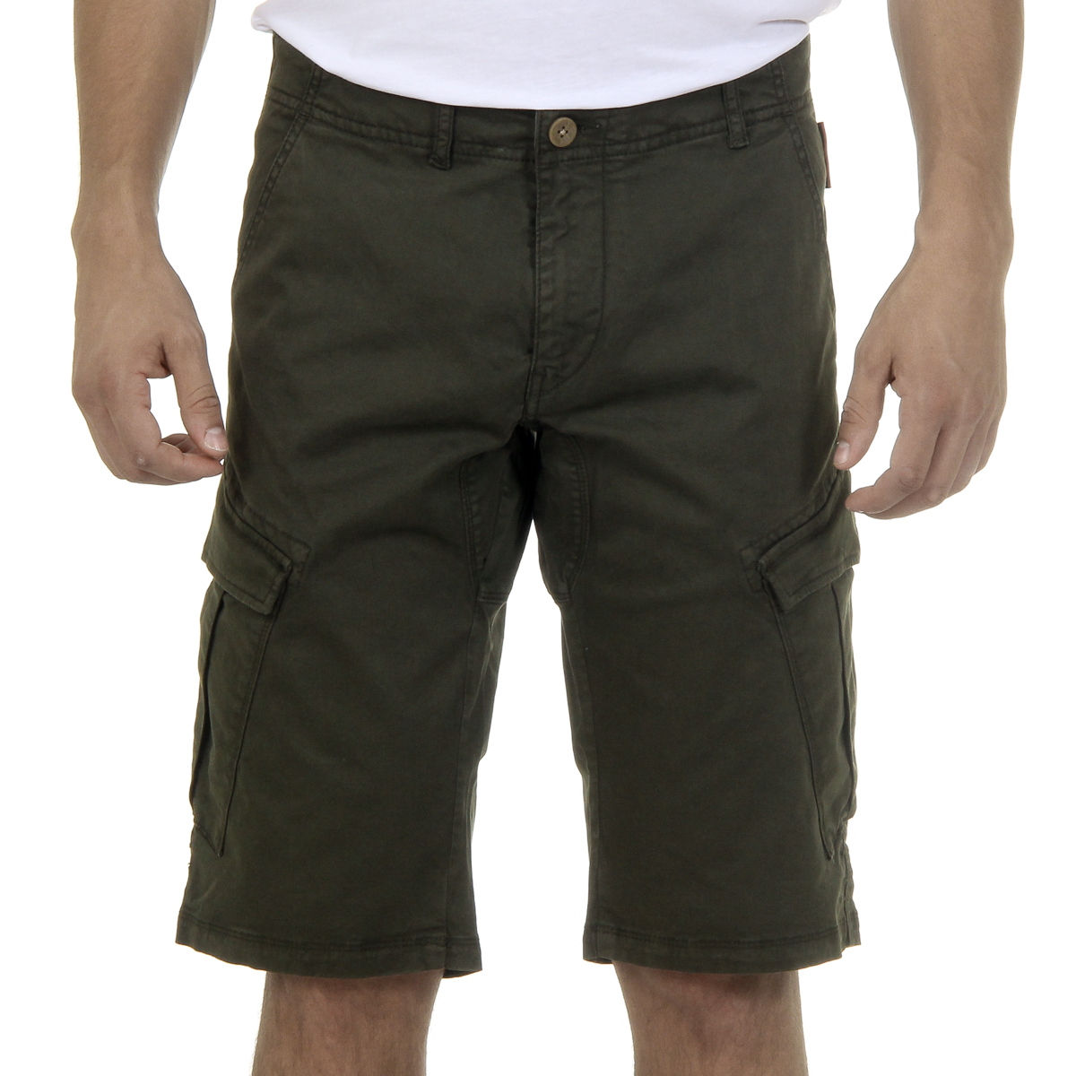 Andrew Charles Mens Shorts Green JAKO