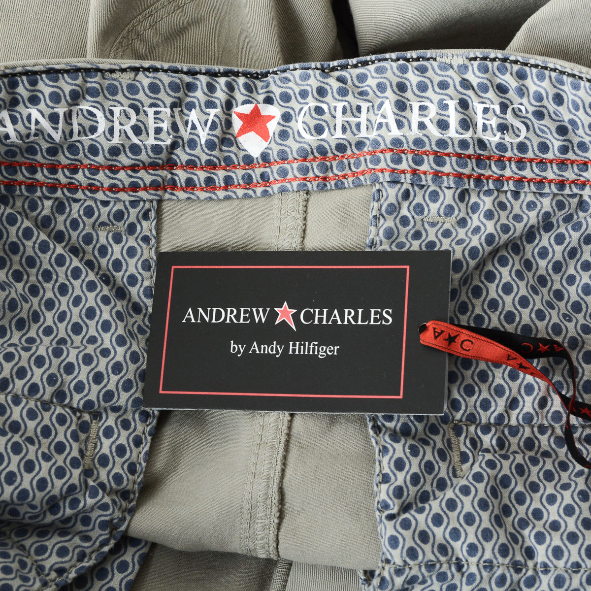 Andrew Charles Mens Shorts Taupe JAKO