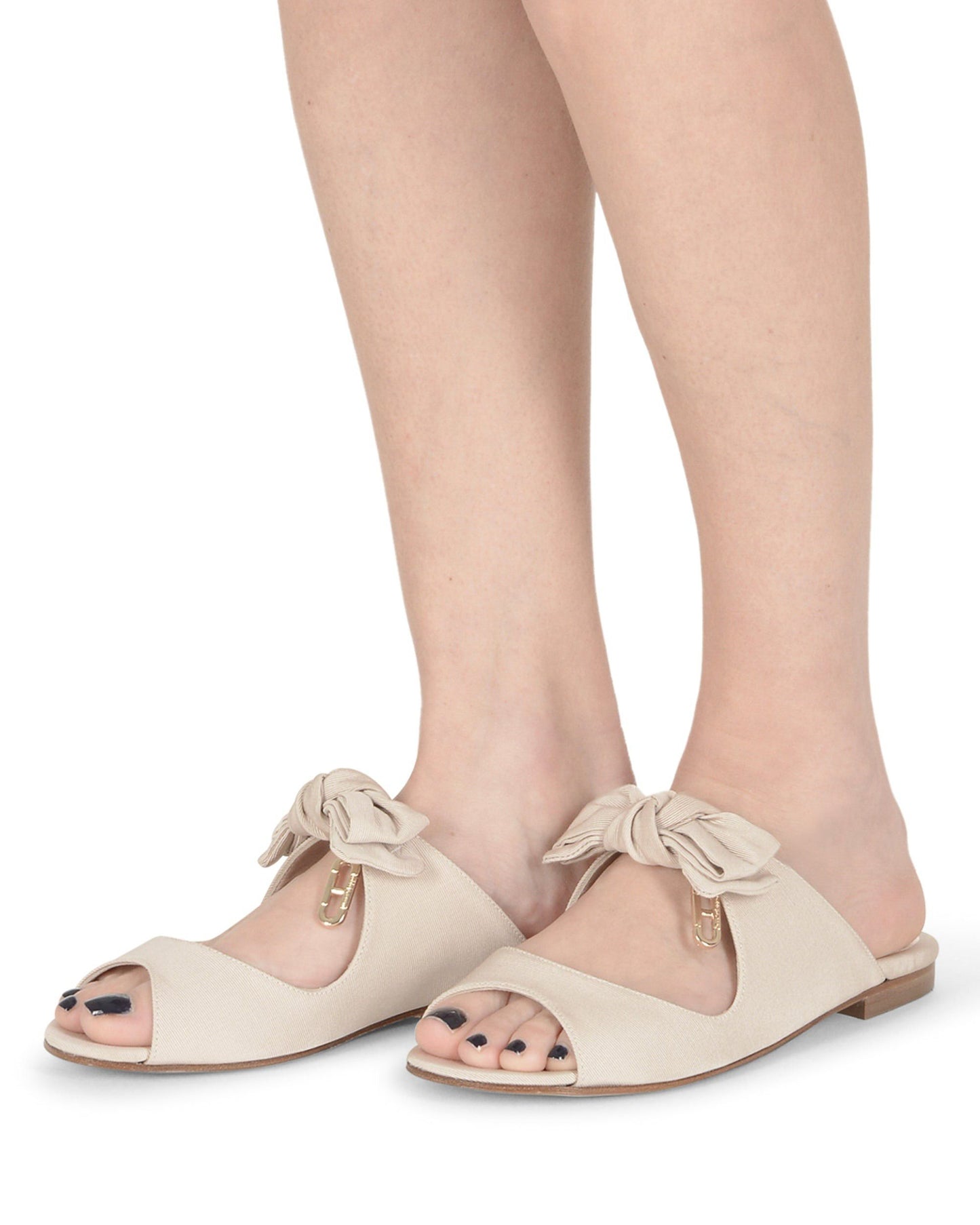 Helen Flat Sandal - Sand