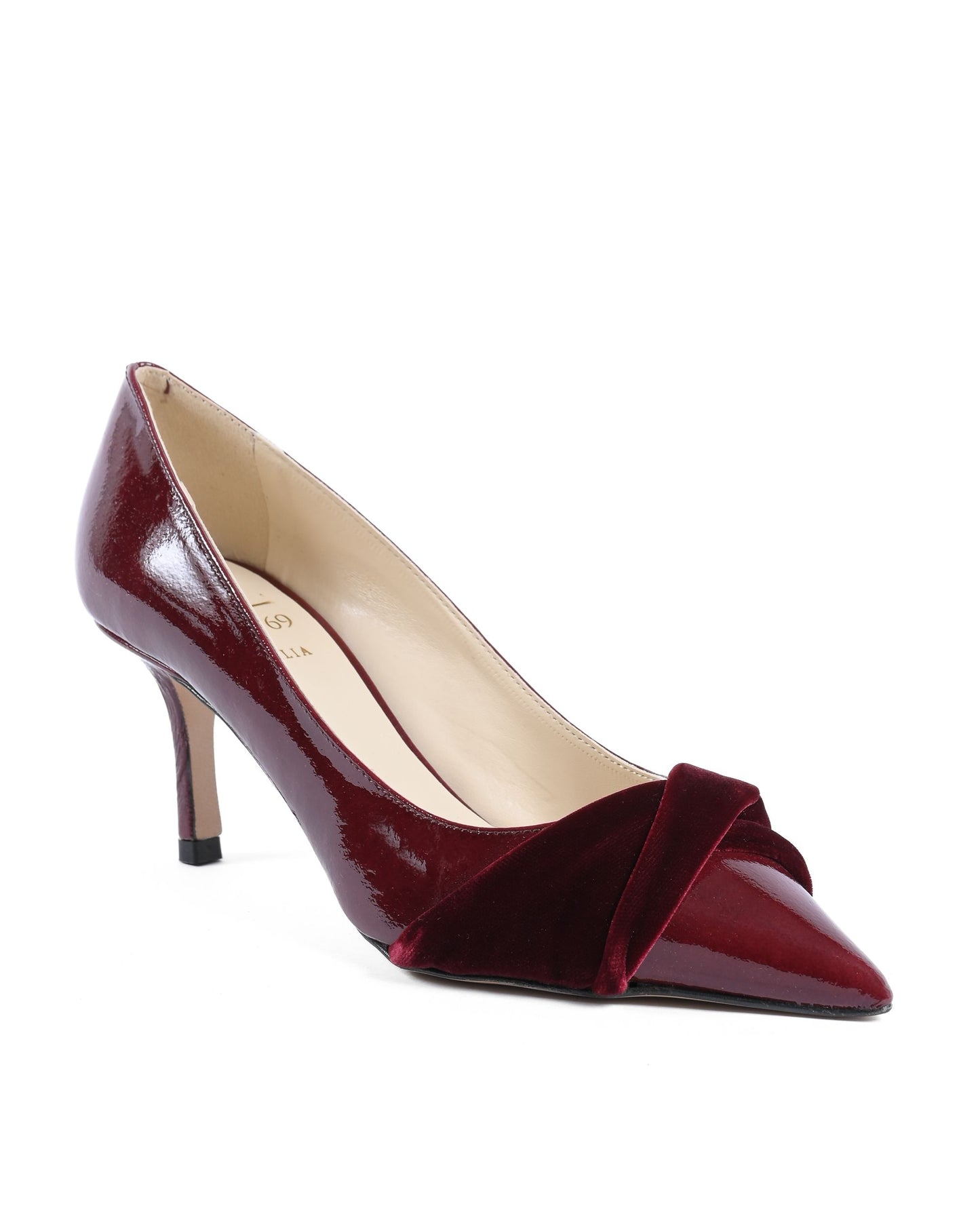 19V69 Italia Womens Pump Bordeaux INES65 CHERRY BOW
