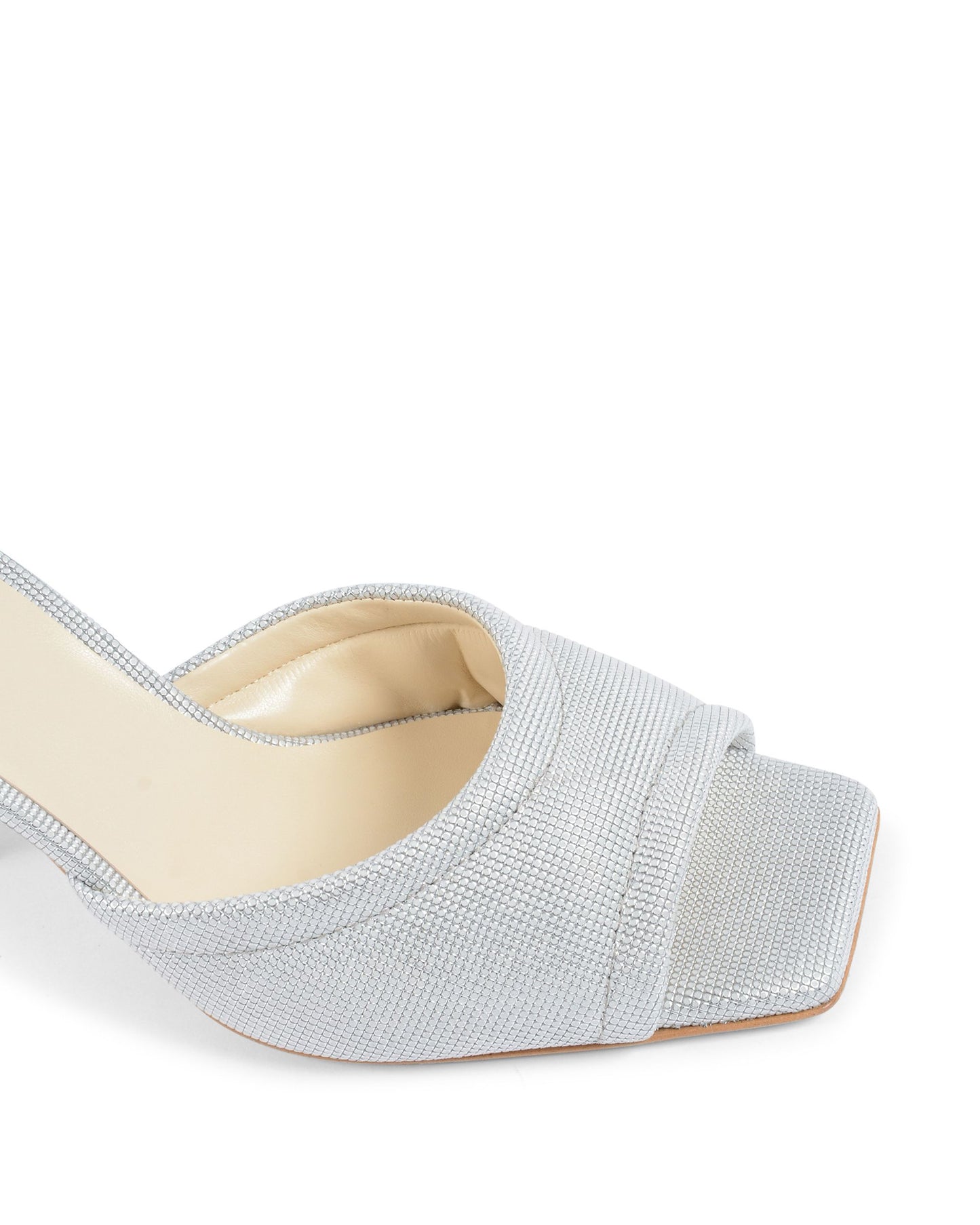 19V69 Italia Womens Sandal Silver SIMONA STAMP. ROMBI ARGENTO