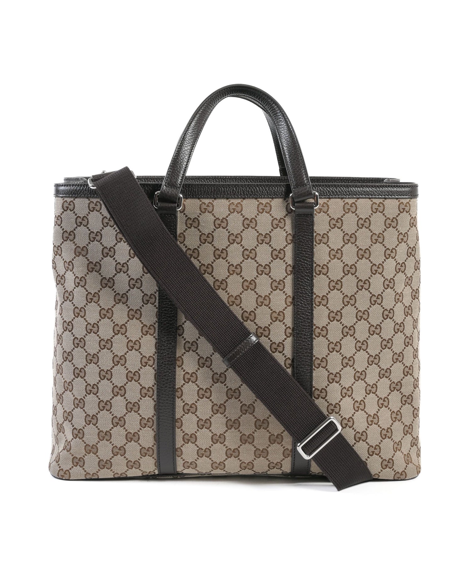 Gucci GG Original canvas zipped shopper 449169 KY9KN 9896
