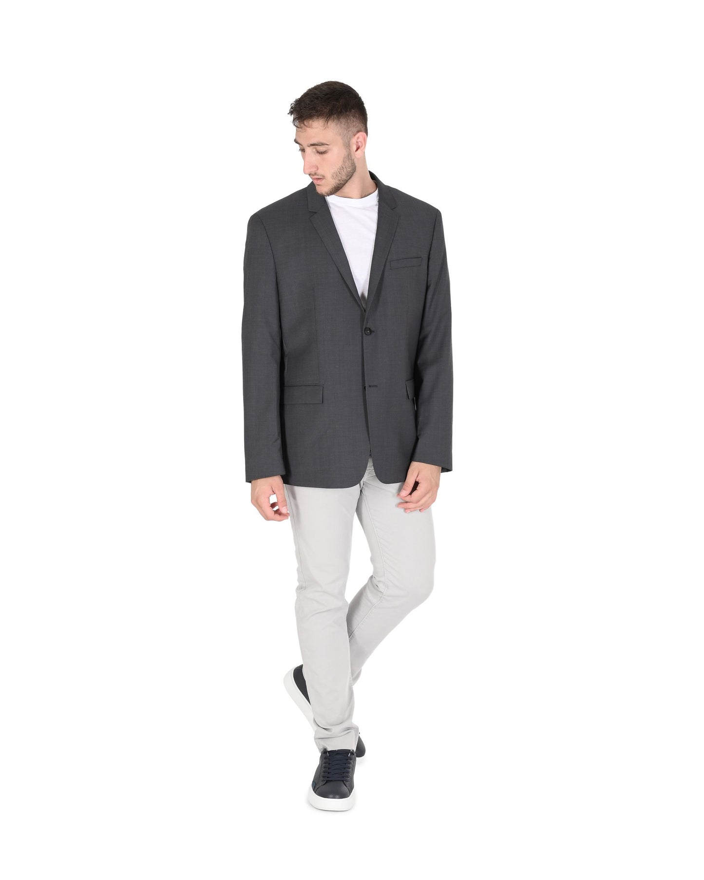 Calvin Klein Mens Blazer Grey K1EK101237657