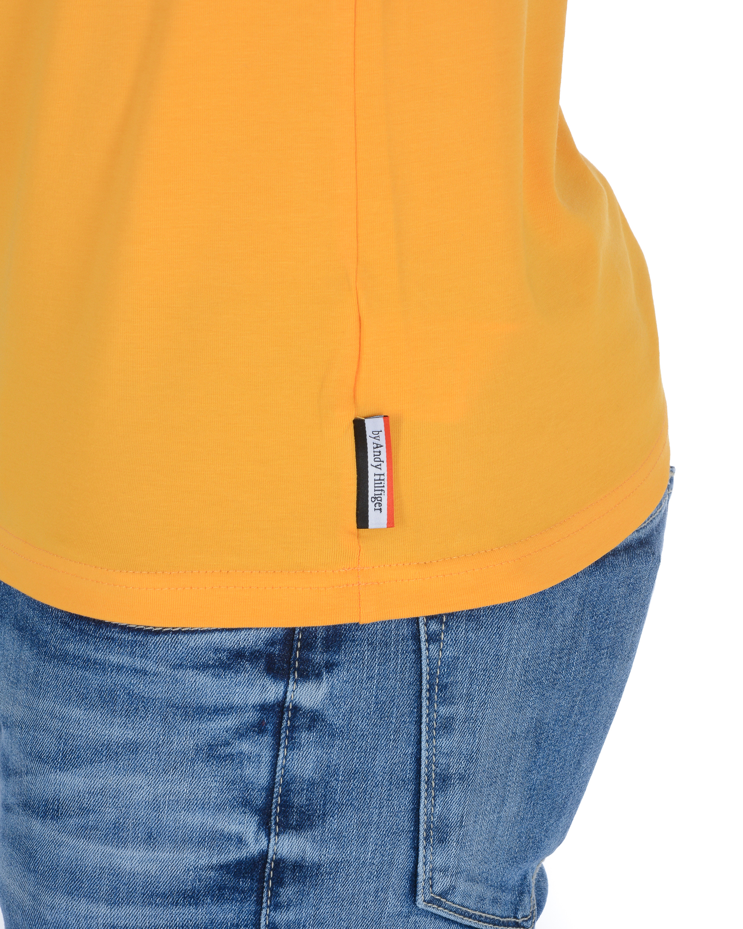 Andrew Charles Mens T-Shirt KEITA YELLOW S14