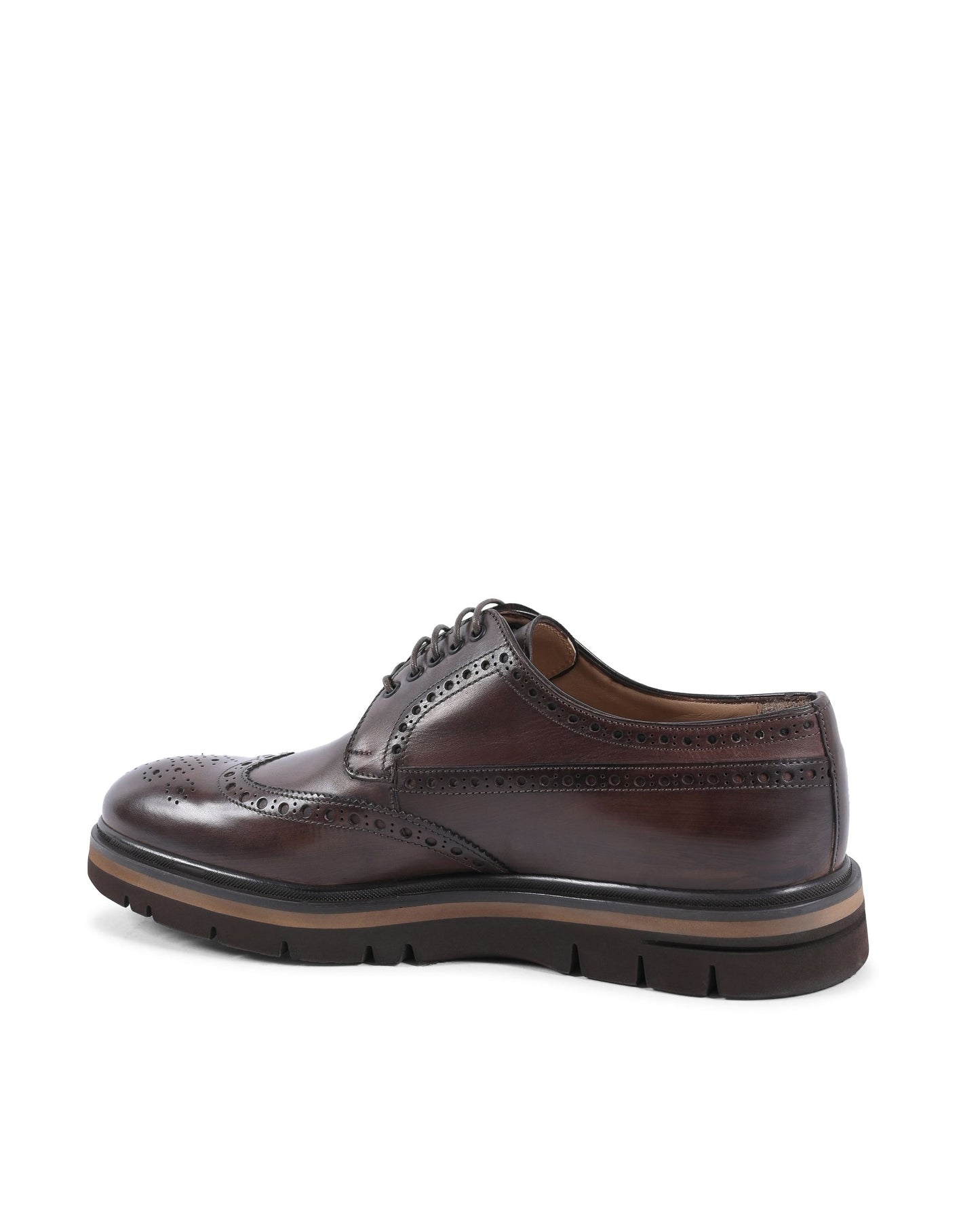 Dee Ocleppo Mens Brogue Shoes EB138 VITELLO CACAO
