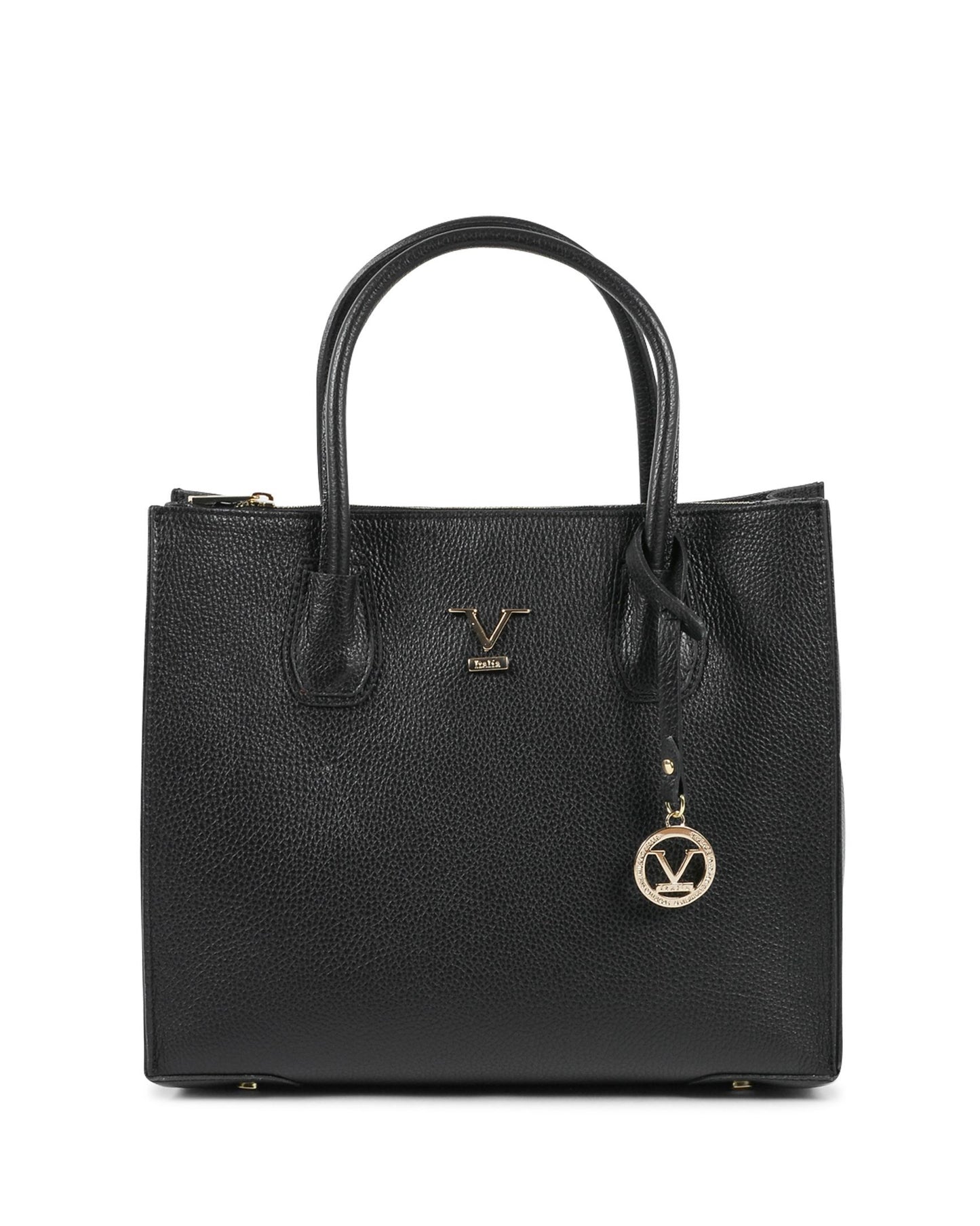 V Italia Womens Shoulder Bag Black BE10275 52 DOLLARO NERO