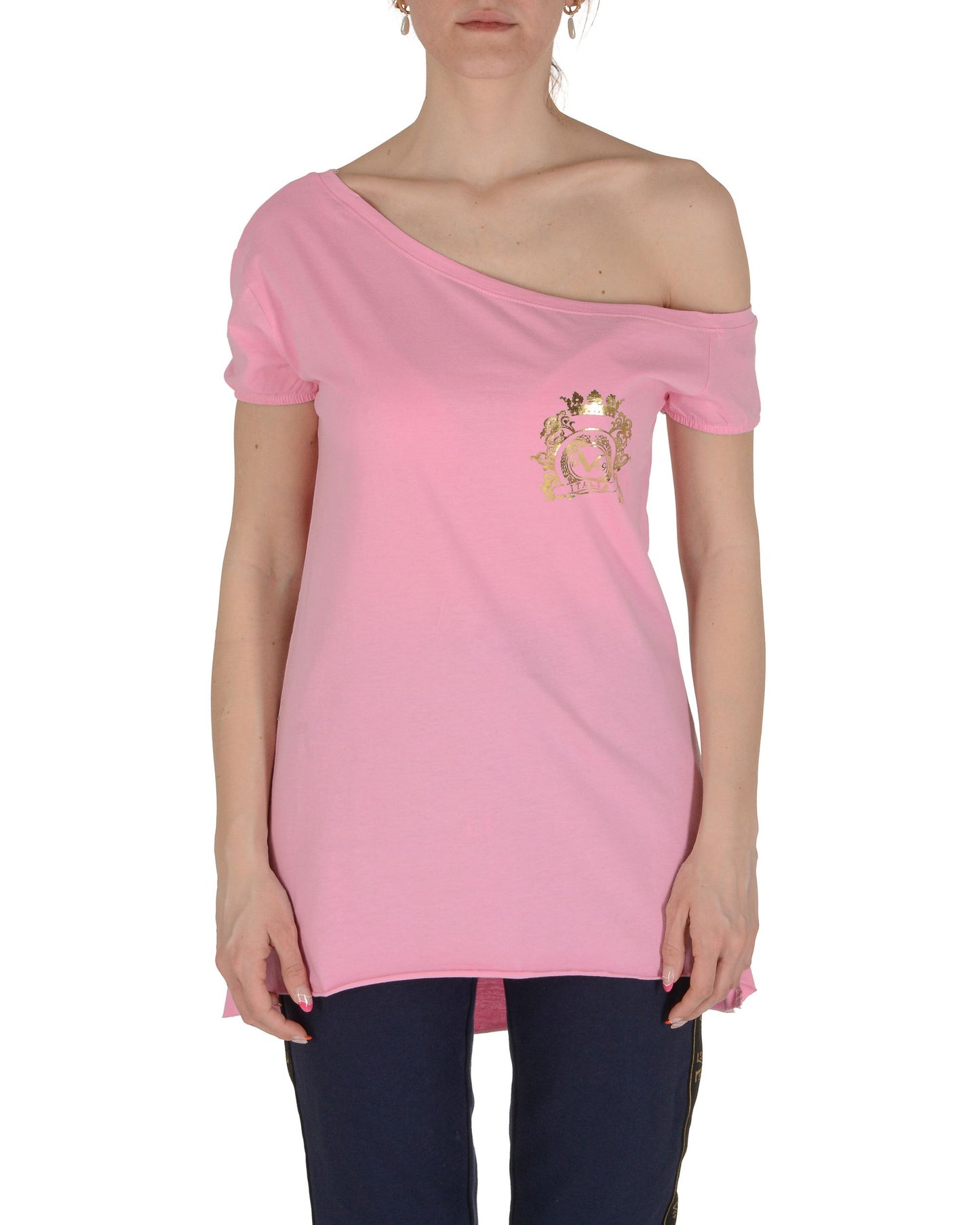 19V69 Italia Womens Blouse Pink LAC PINK