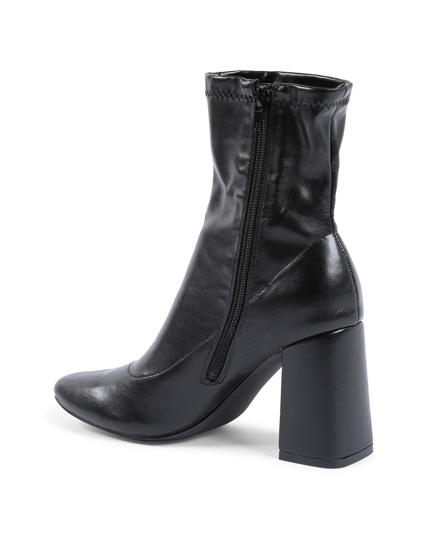 19V69 Italia Womens Ankle Boot Black HF003 NERO