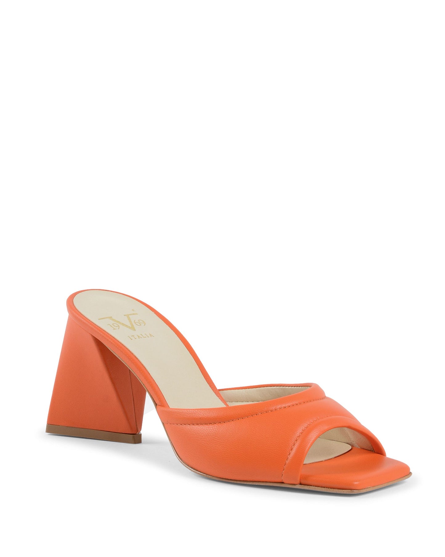 19V69 Italia Womens Sandal Orange SIMONA NAPPA ARANCIO
