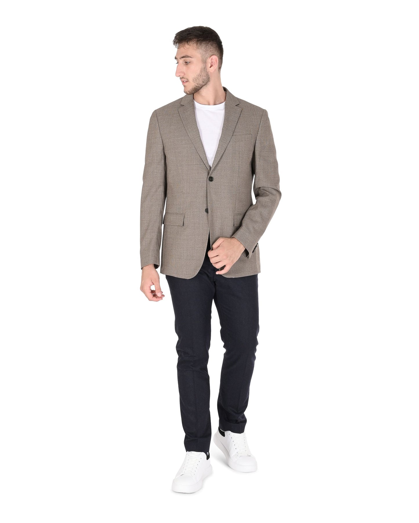Calvin Klein Mens Blazer Beige K10K103880287