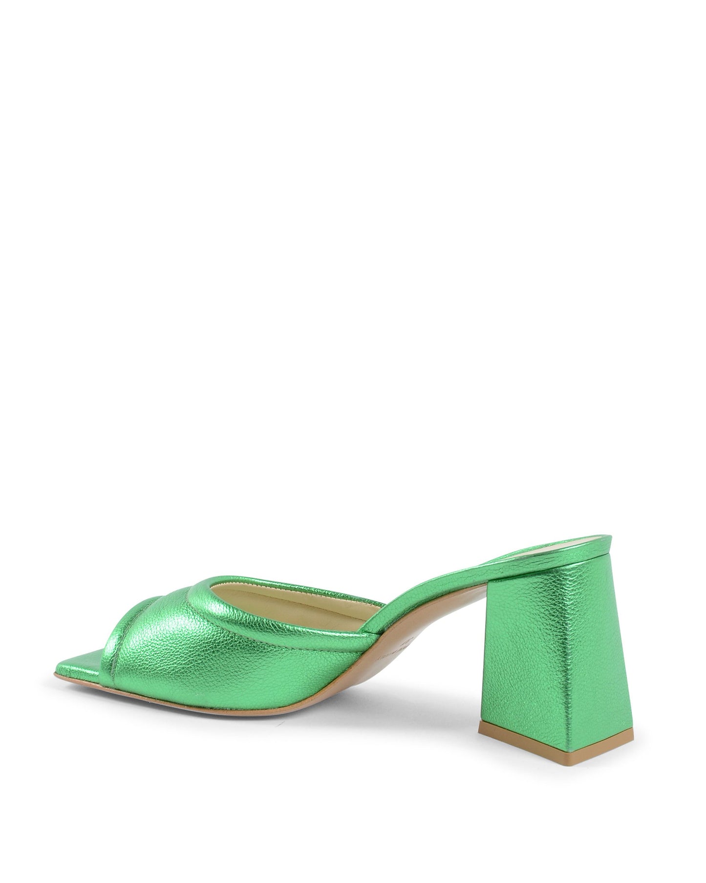19V69 Italia Womens Sandal Green SIMONA VIT. BOT. VERDE LAME'