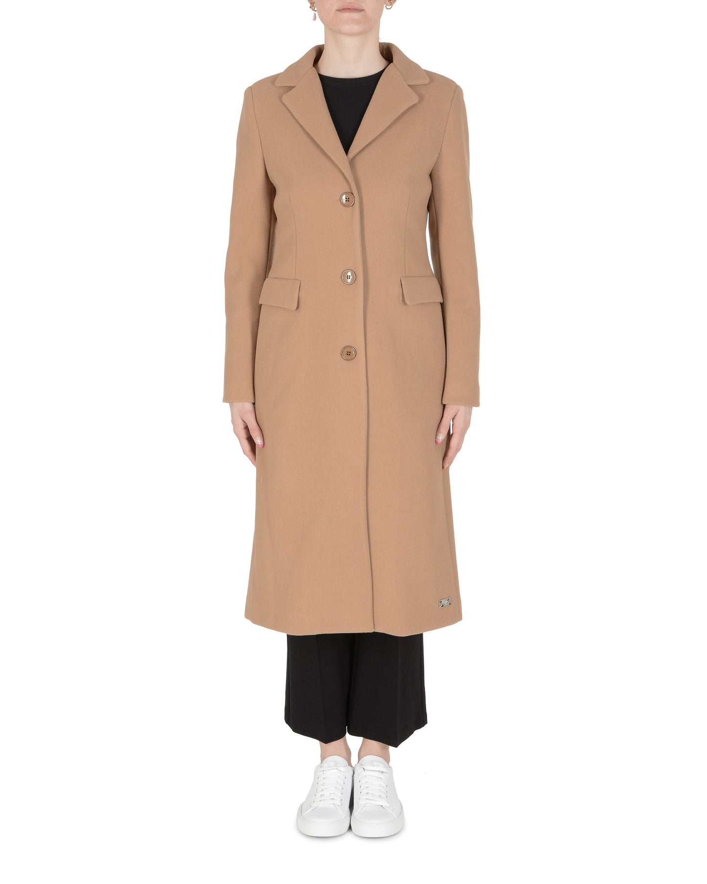 19V69 Italia Womens Coat Camel AMINA CAMEL