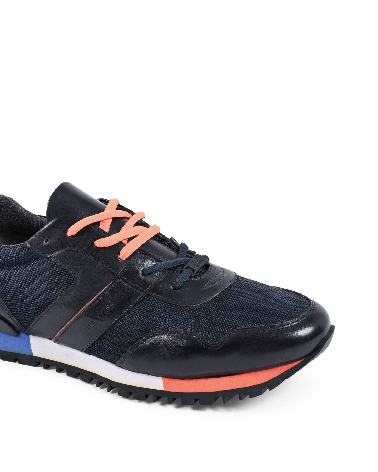 19V69 Italia Mens Sneaker Navy Blue YO D392-2 NAVY