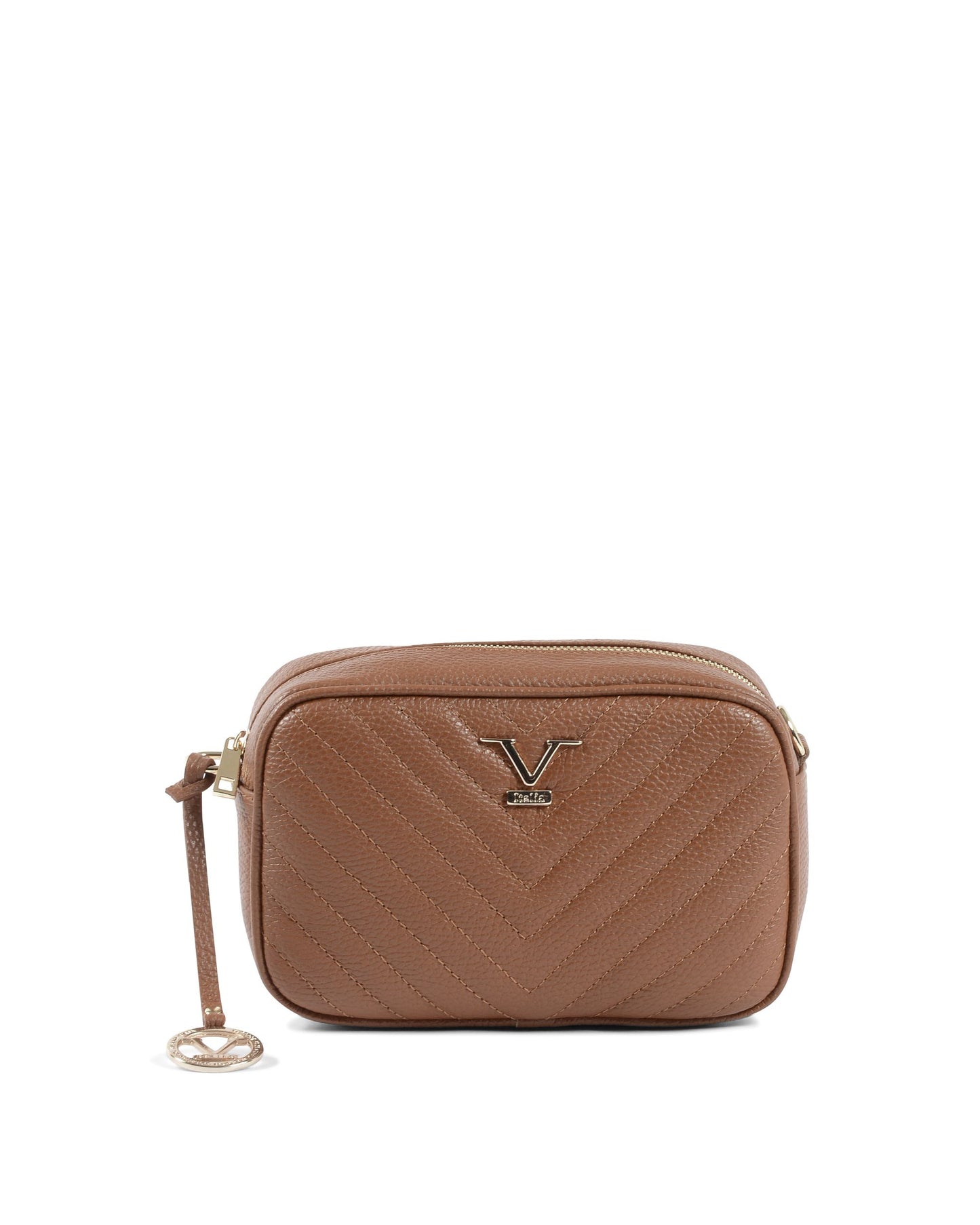 V Italia Womens Handbag Tan V101 52 DOLLARO CUOIO