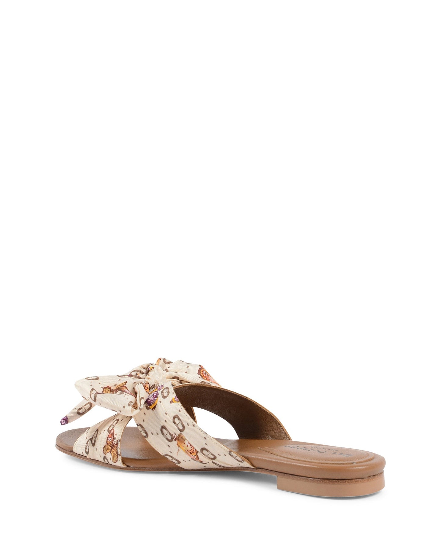Emma Bow Mule Tan