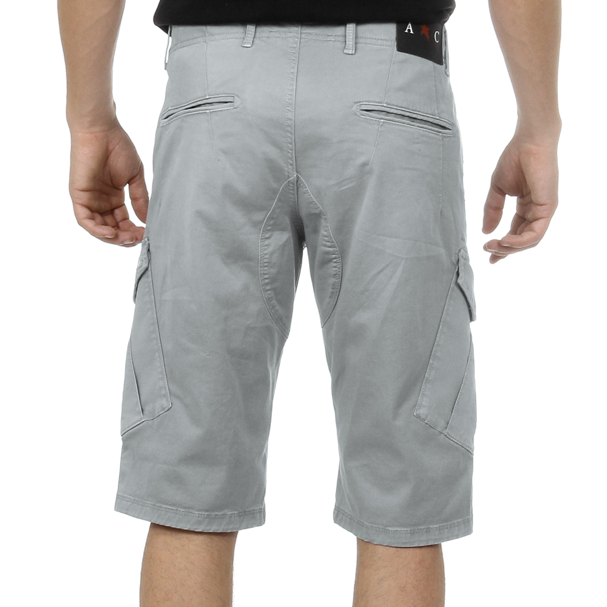 Andrew Charles Mens Shorts Light Grey JAKO